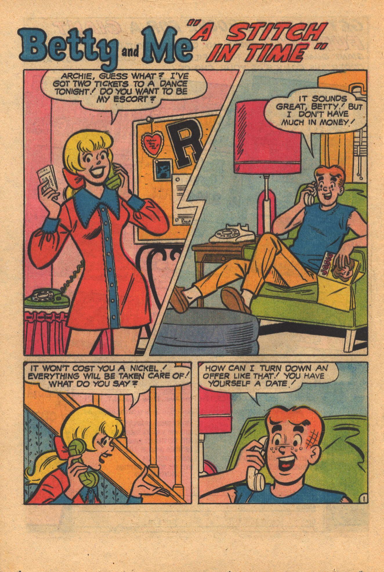 Read online Betty and Me comic -  Issue #19 - 20