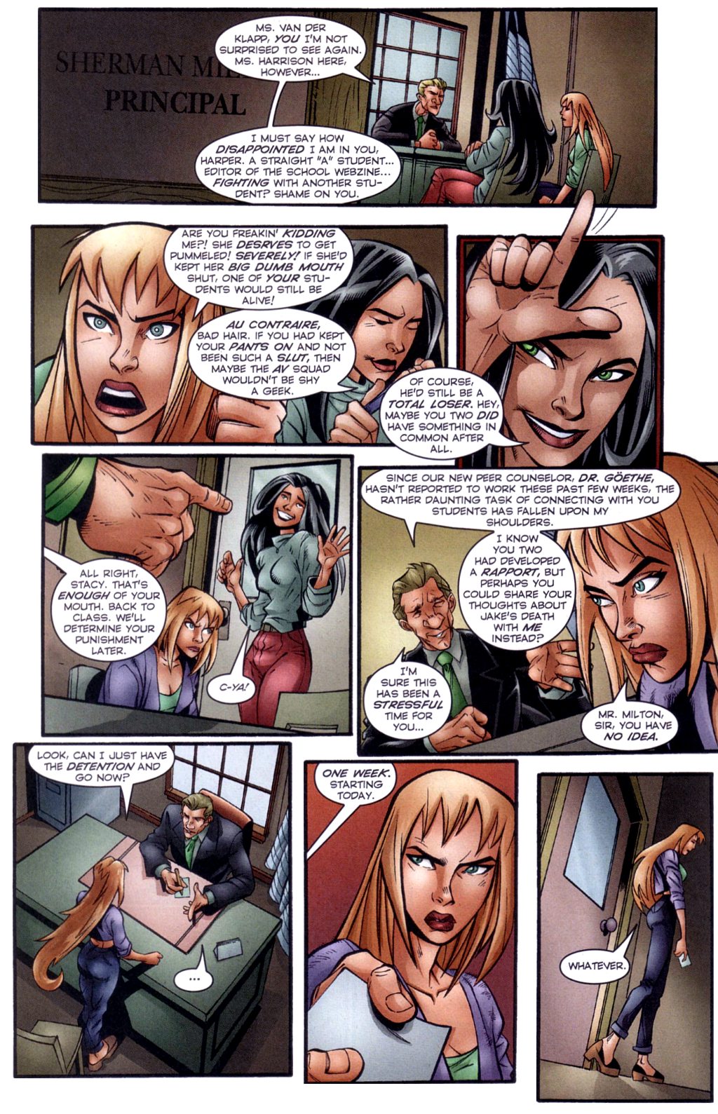 Read online Jezebelle comic -  Issue #4 - 8