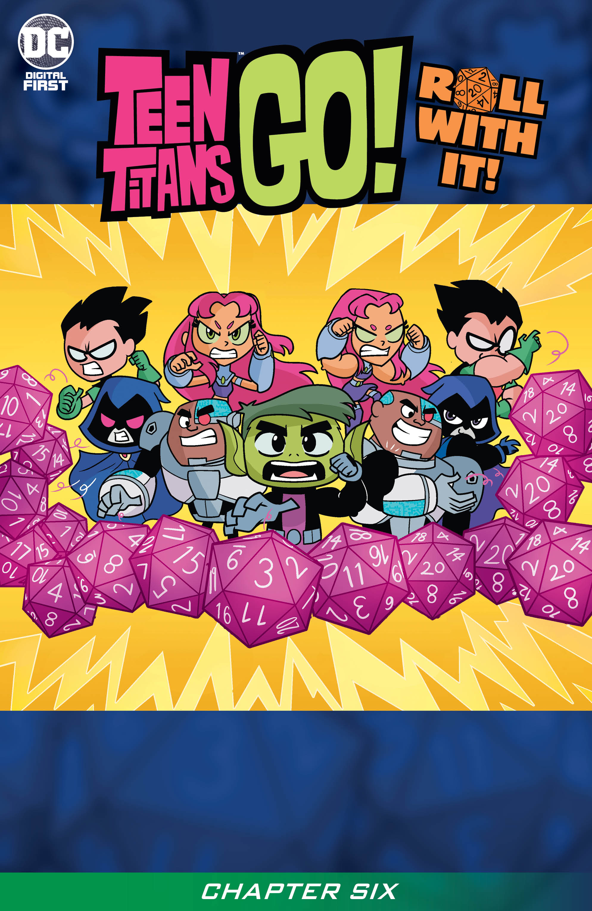 Read online Teen Titans Go! Roll With It! comic -  Issue #6 - 2