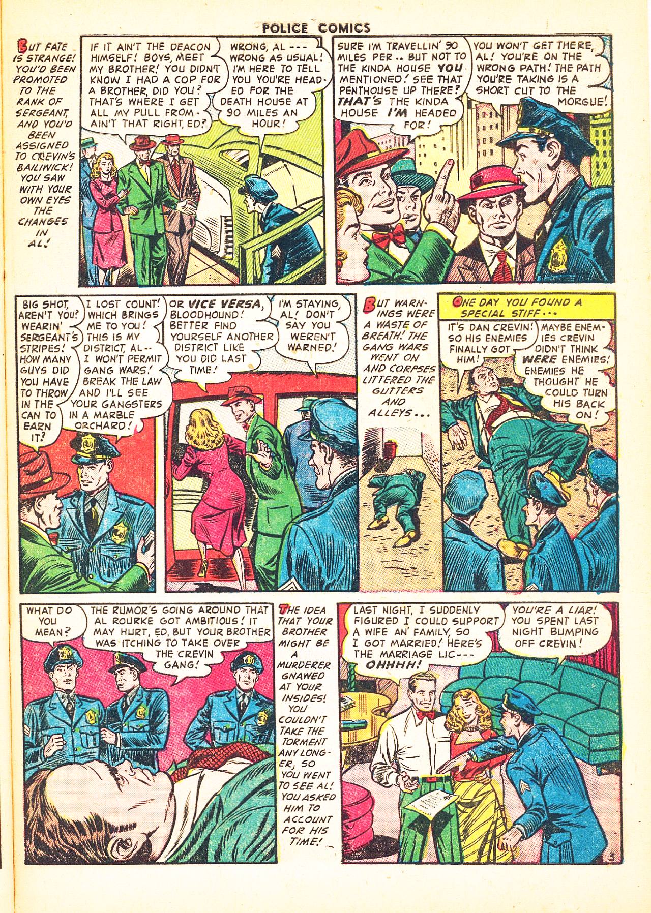 Read online Police Comics comic -  Issue #124 - 31