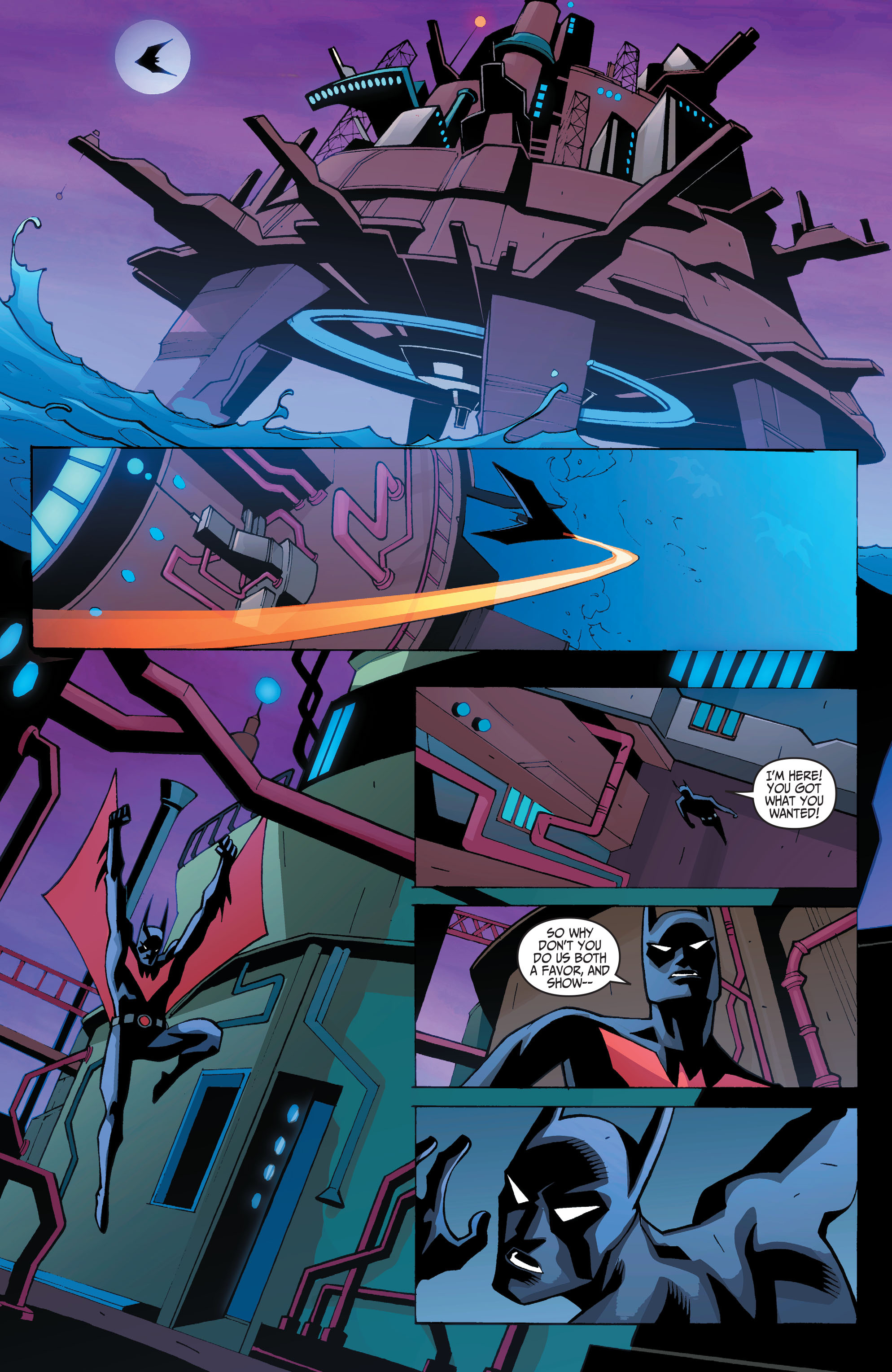 Read online Batman Beyond 2.0 comic -  Issue # _TPB 1 (Part 1) - 40