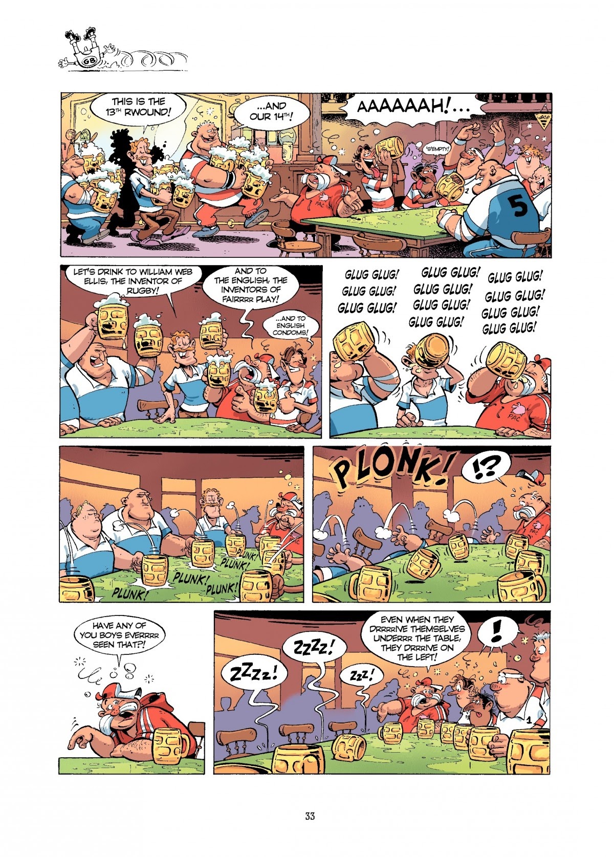 Read online The Rugger Boys comic -  Issue #1 - 33