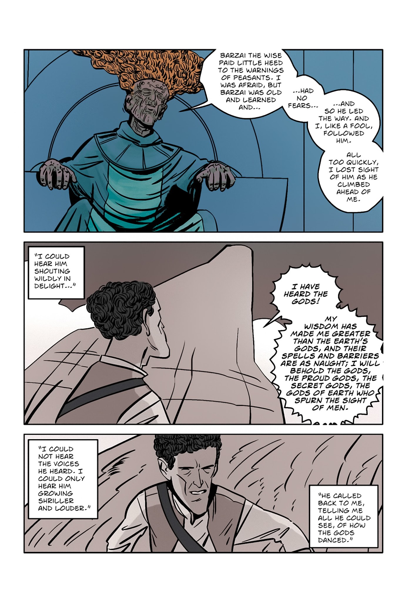 Read online The Dream-Quest of Unknown Kadath comic -  Issue # TPB - 32