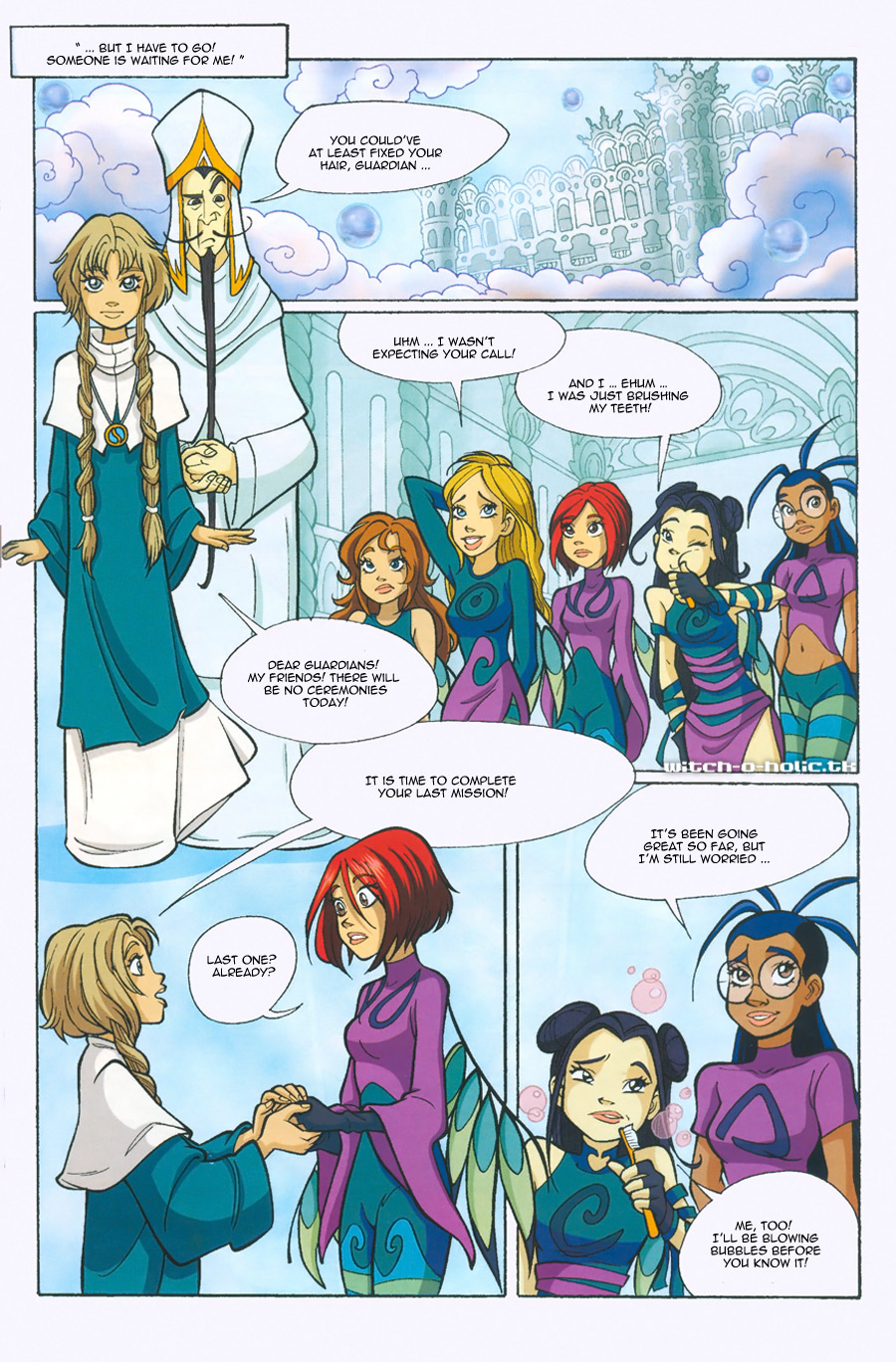 Read online W.i.t.c.h. comic Issue 138