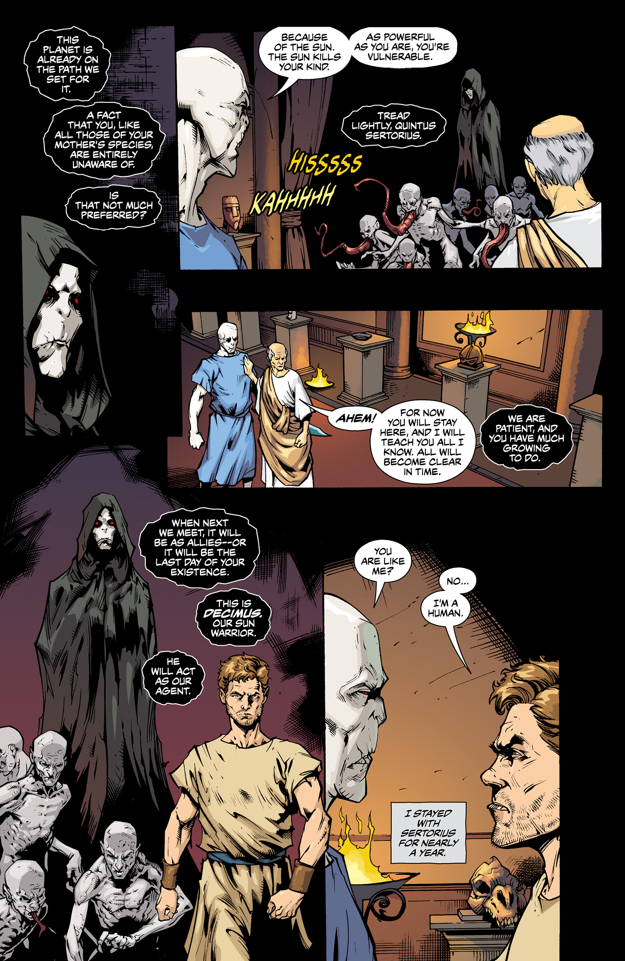 Read online The Strain: Mister Quinlan―Vampire Hunter comic -  Issue #3 - 7