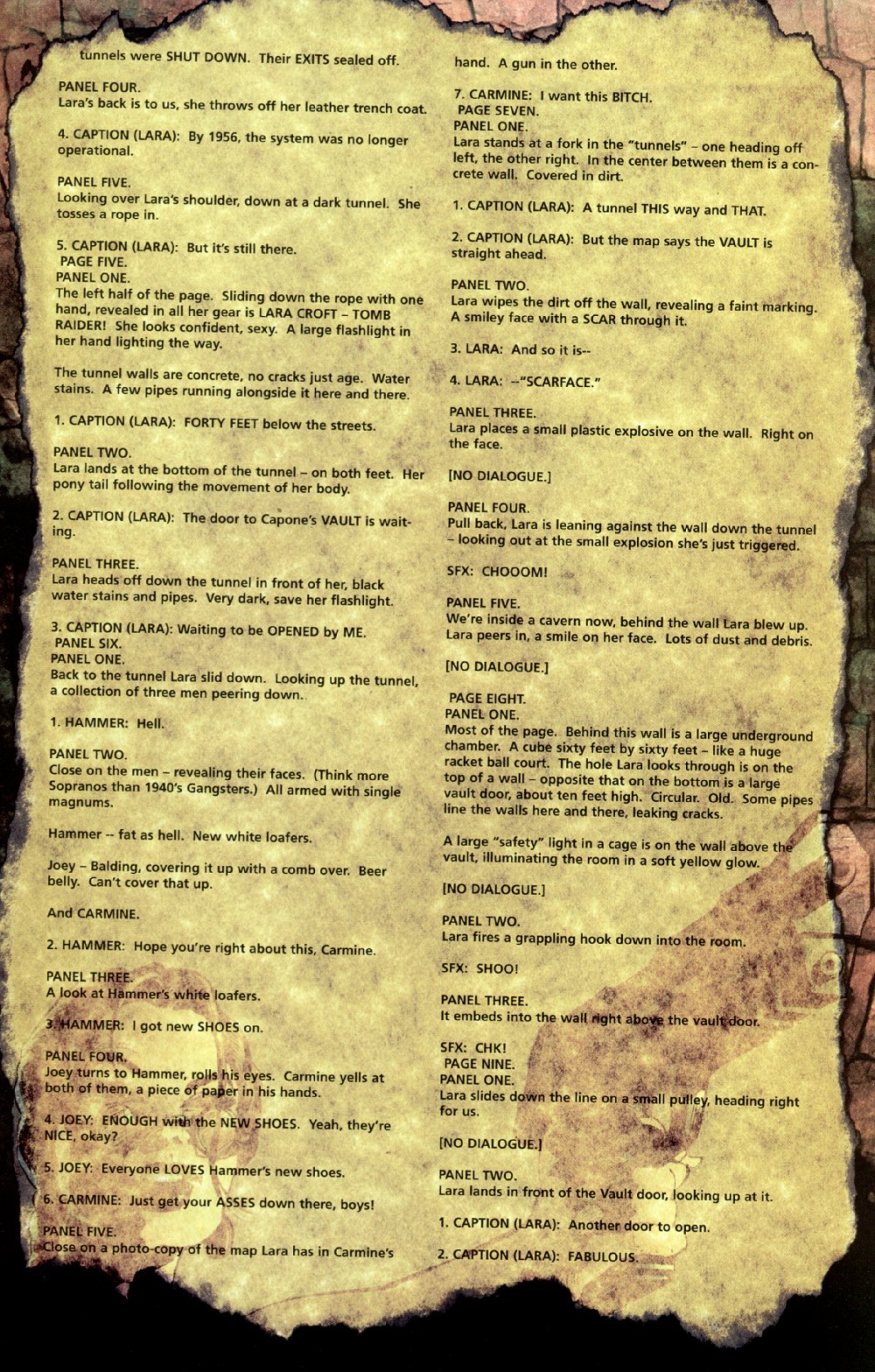 Read online Tomb Raider: Scarface's Treasure comic -  Issue # Full - 17