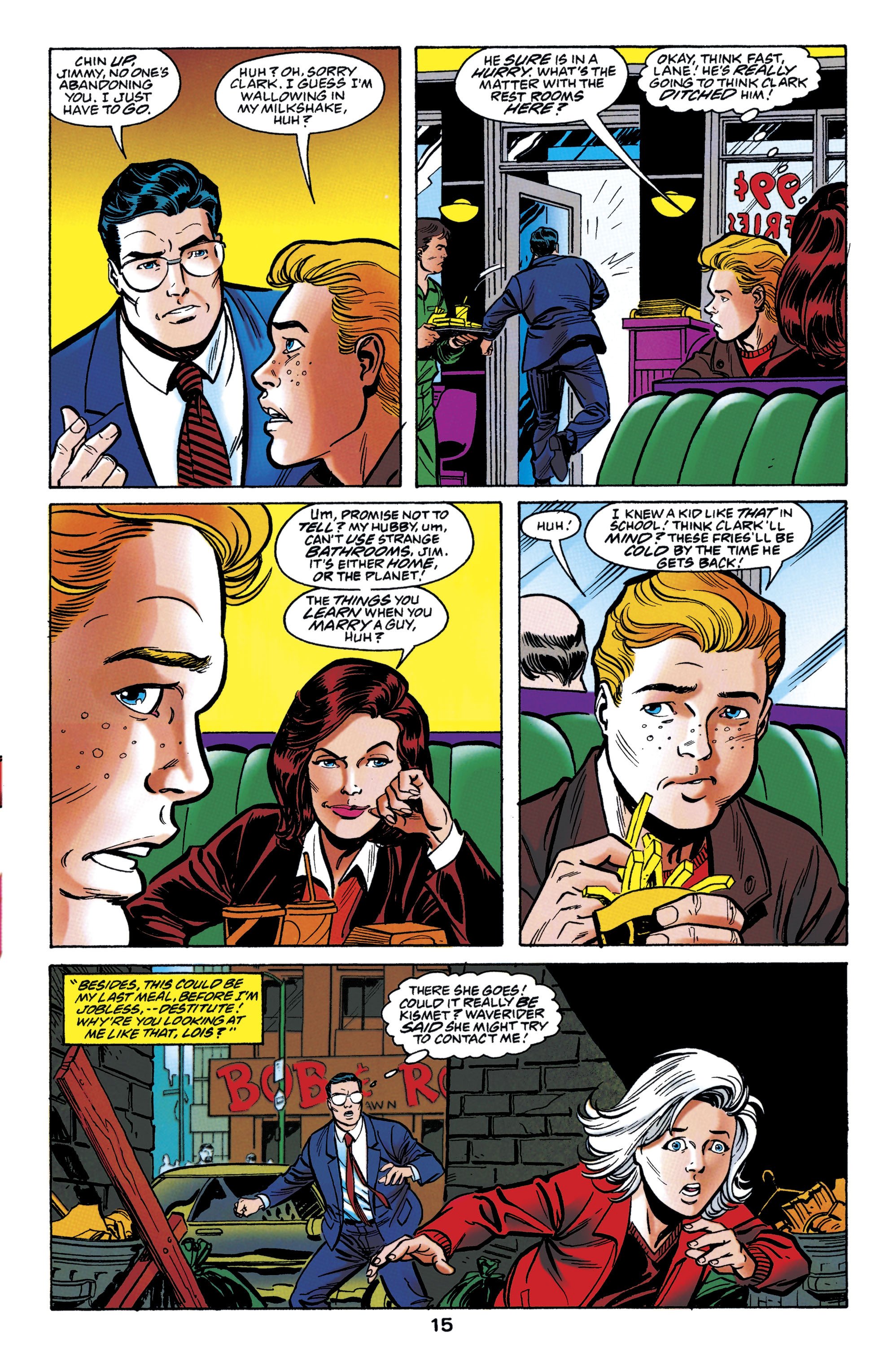 Read online Adventures of Superman (1987) comic -  Issue #561 - 16