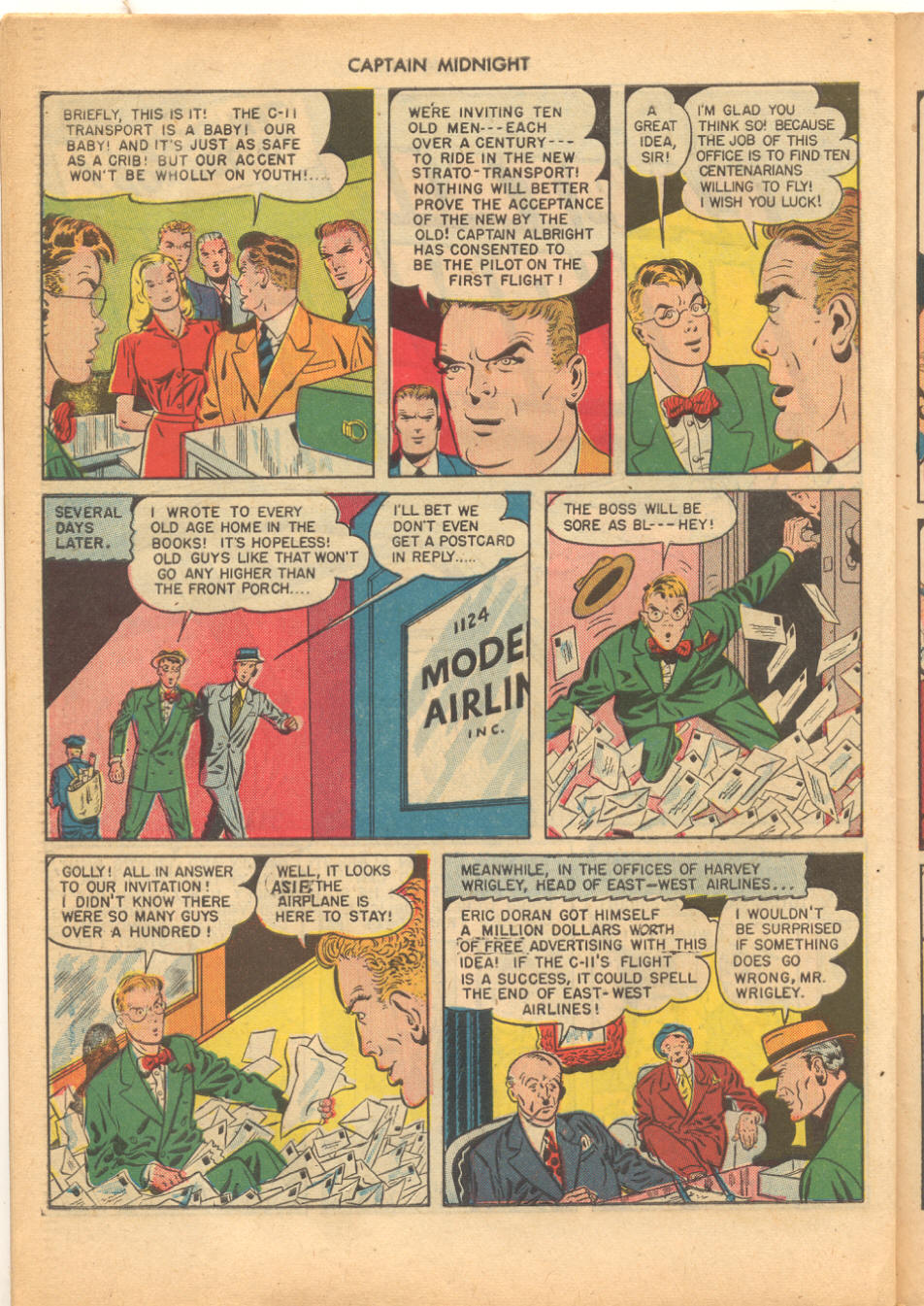 Read online Captain Midnight (1942) comic -  Issue #55 - 42
