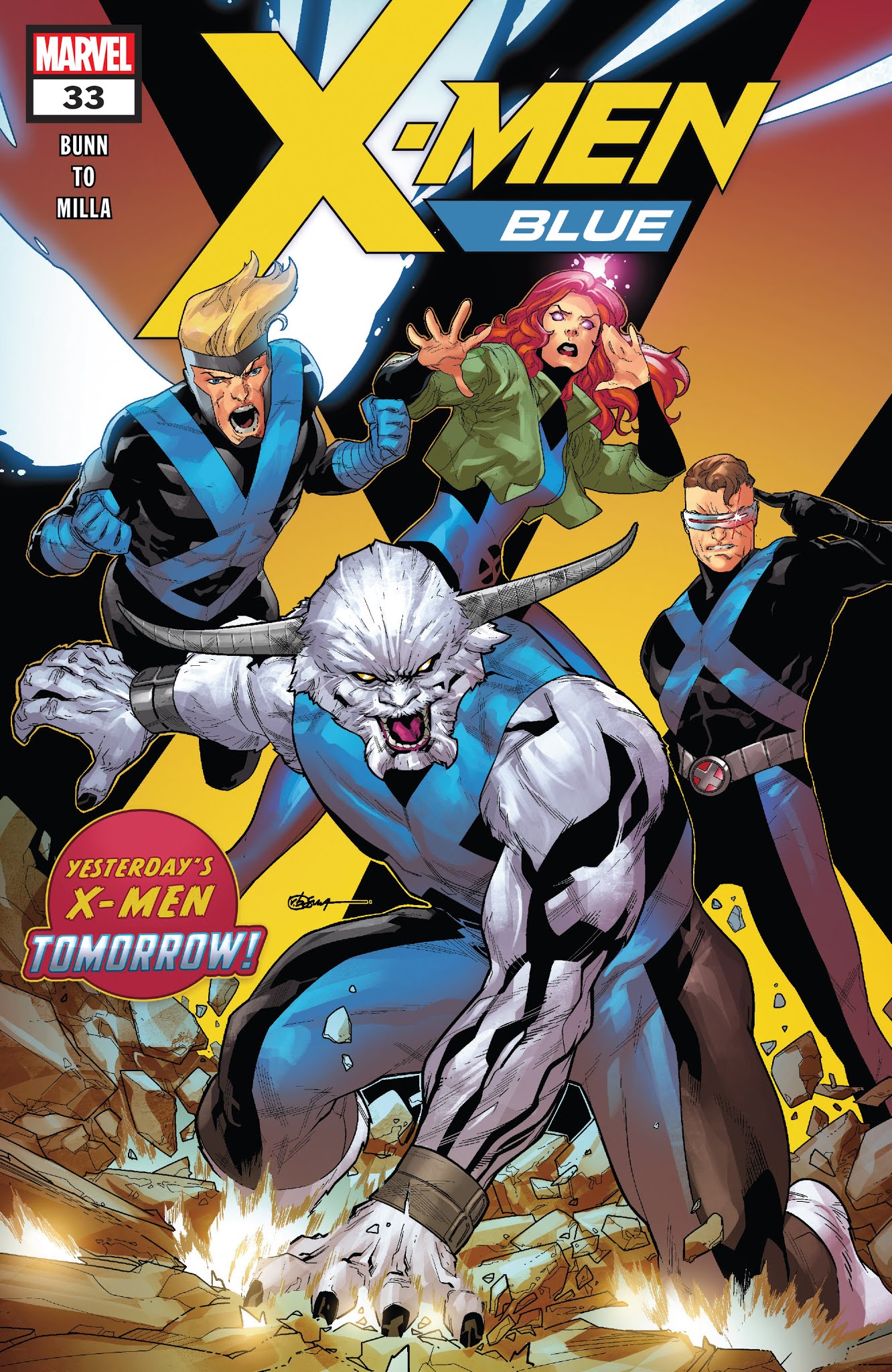 Read online X-Men: Blue comic -  Issue #33 - 1