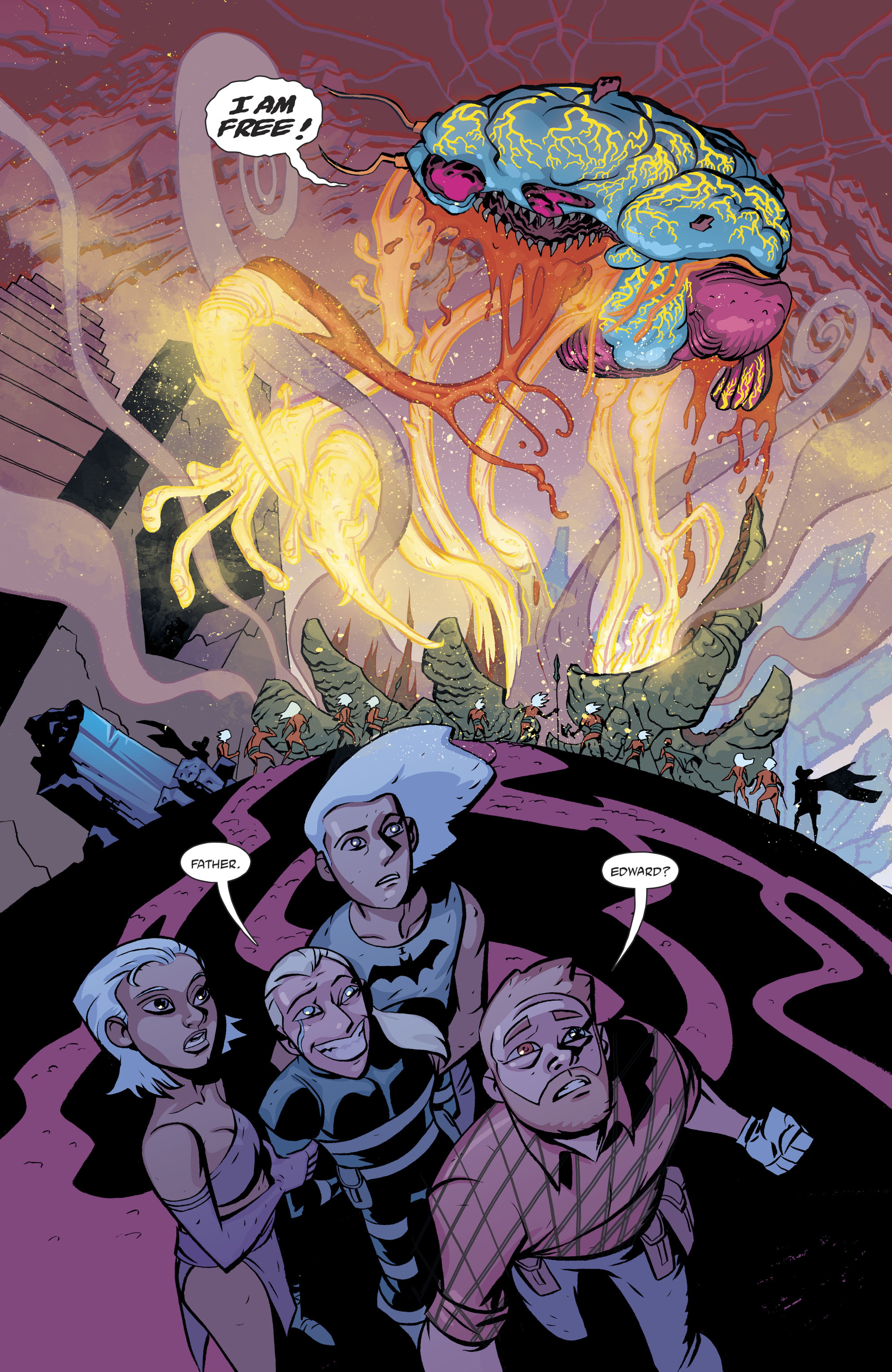 Read online Cave Carson Has a Cybernetic Eye comic -  Issue #6 - 22