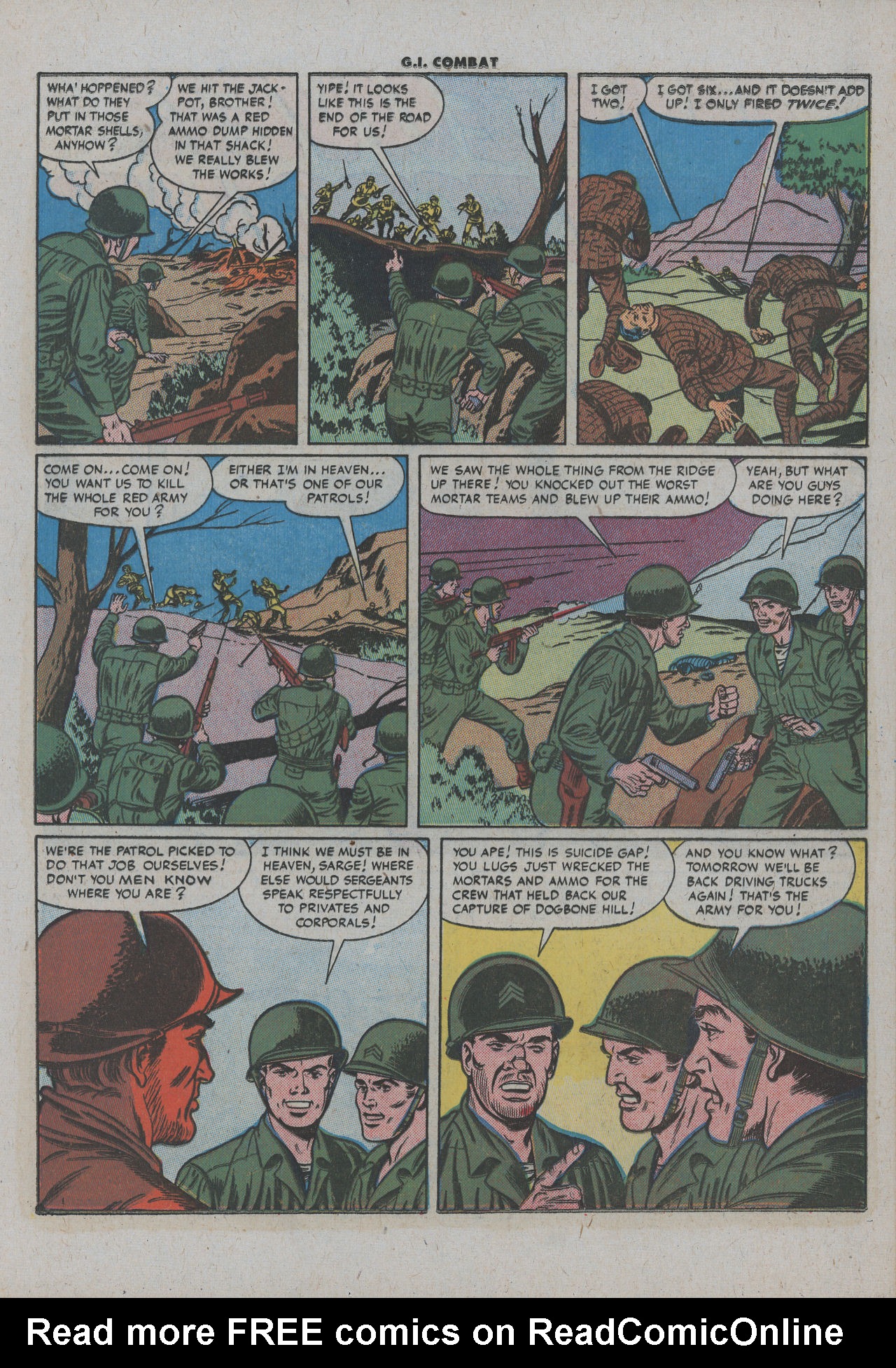 Read online G.I. Combat (1952) comic -  Issue #40 - 17