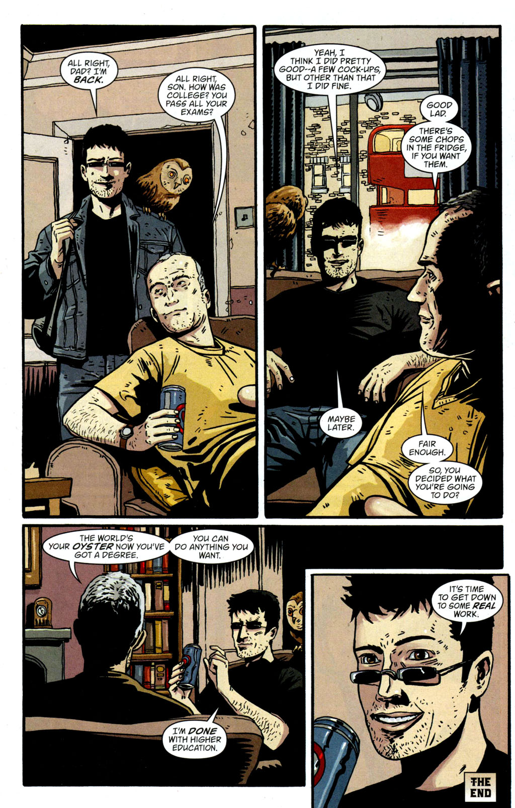 Read online Books of Magick: Life During Wartime comic -  Issue #15 - 22