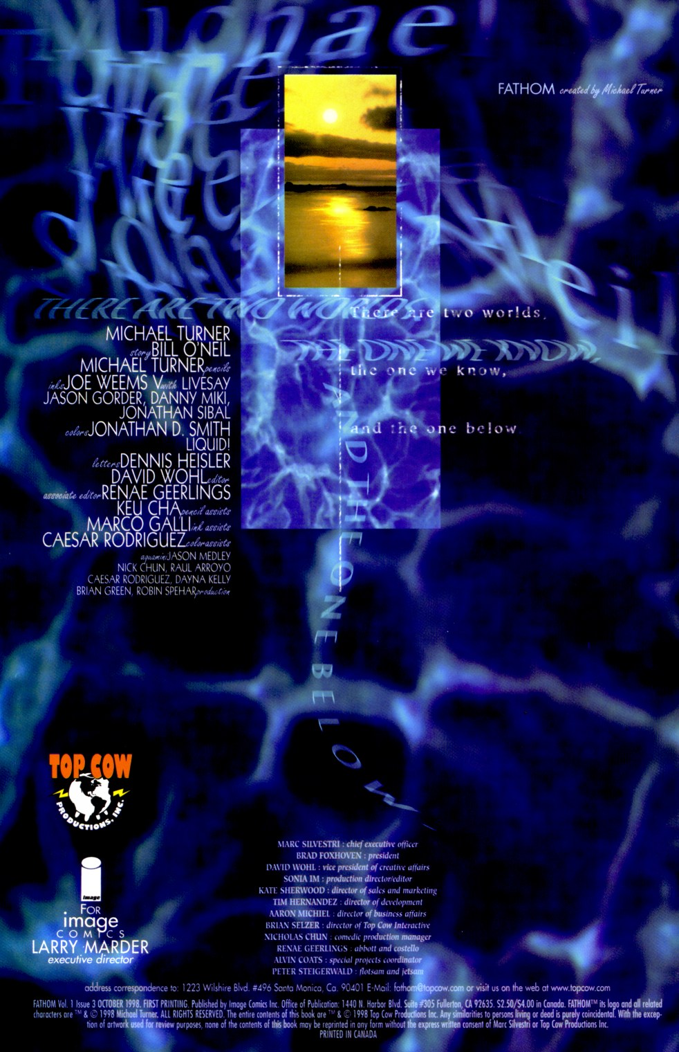 Read online Fathom (1998) comic -  Issue #3 - 2