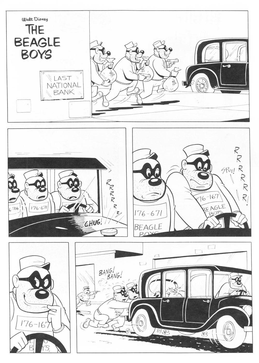 Read online Walt Disney THE BEAGLE BOYS comic -  Issue #6 - 35