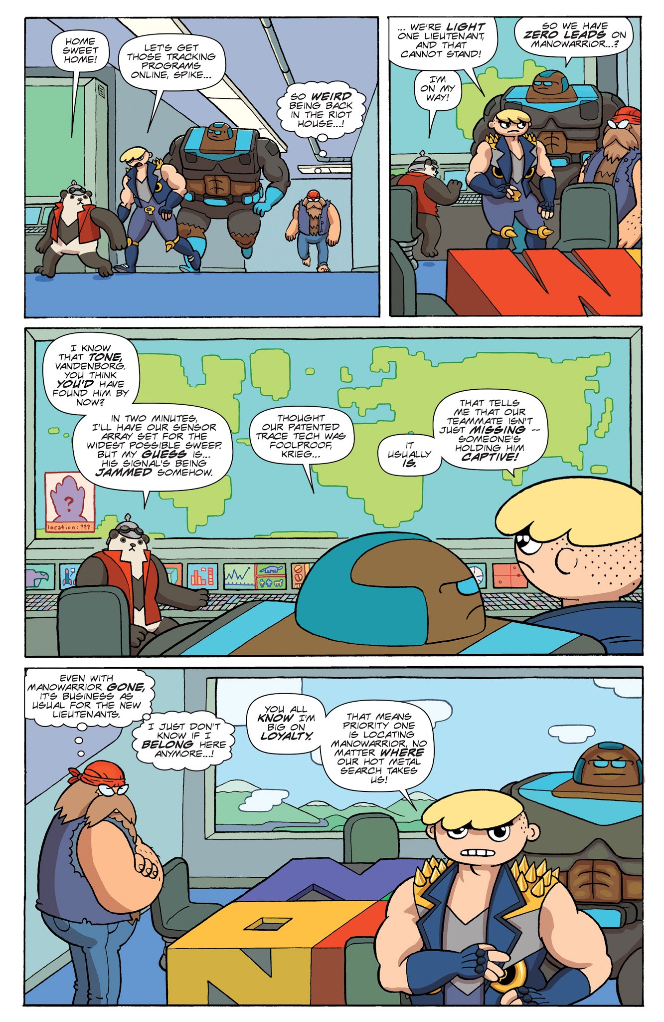 Read online New Lieutenants of Metal comic -  Issue #2 - 4
