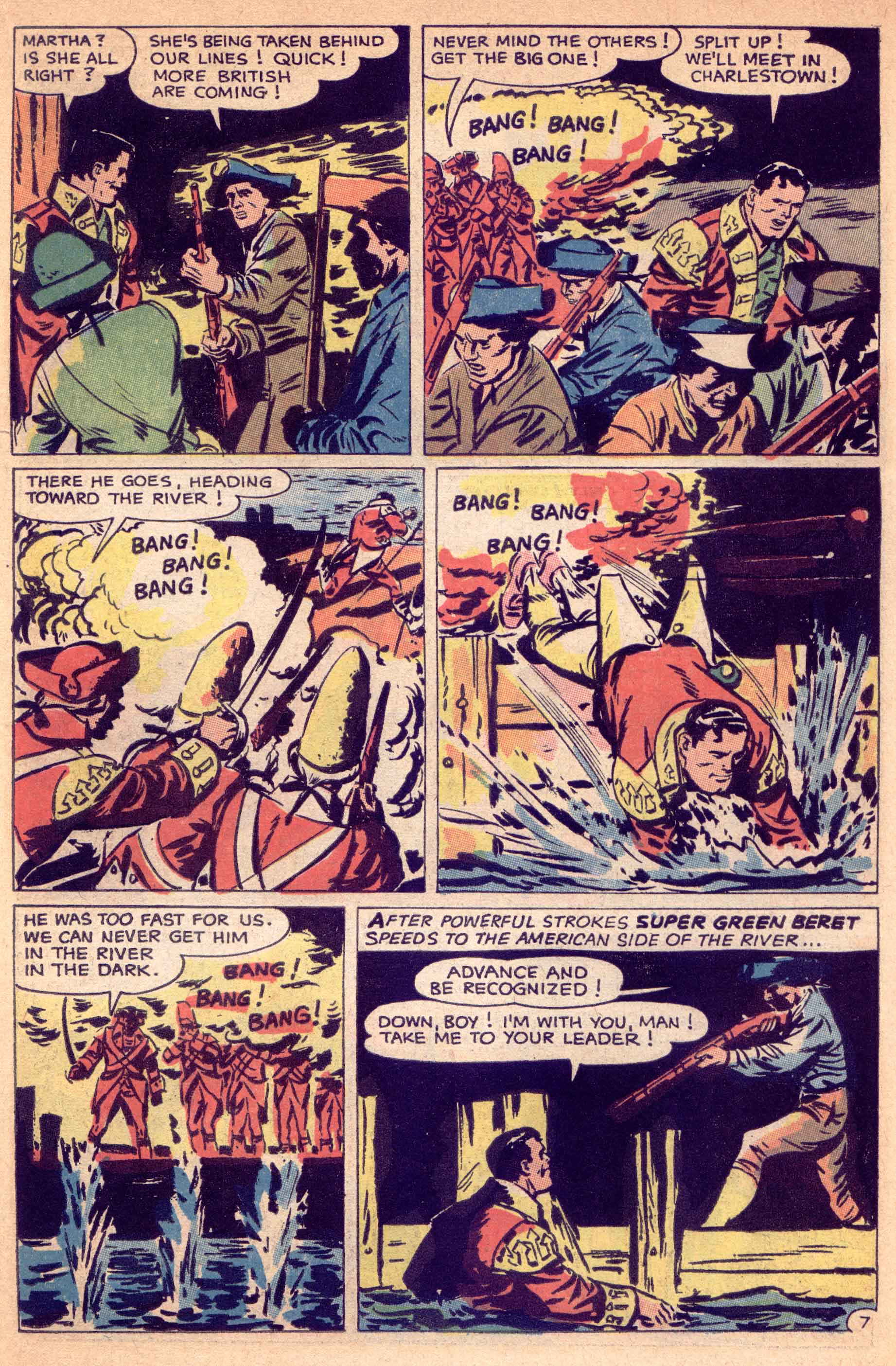Read online Super Green Beret comic -  Issue #2 - 38