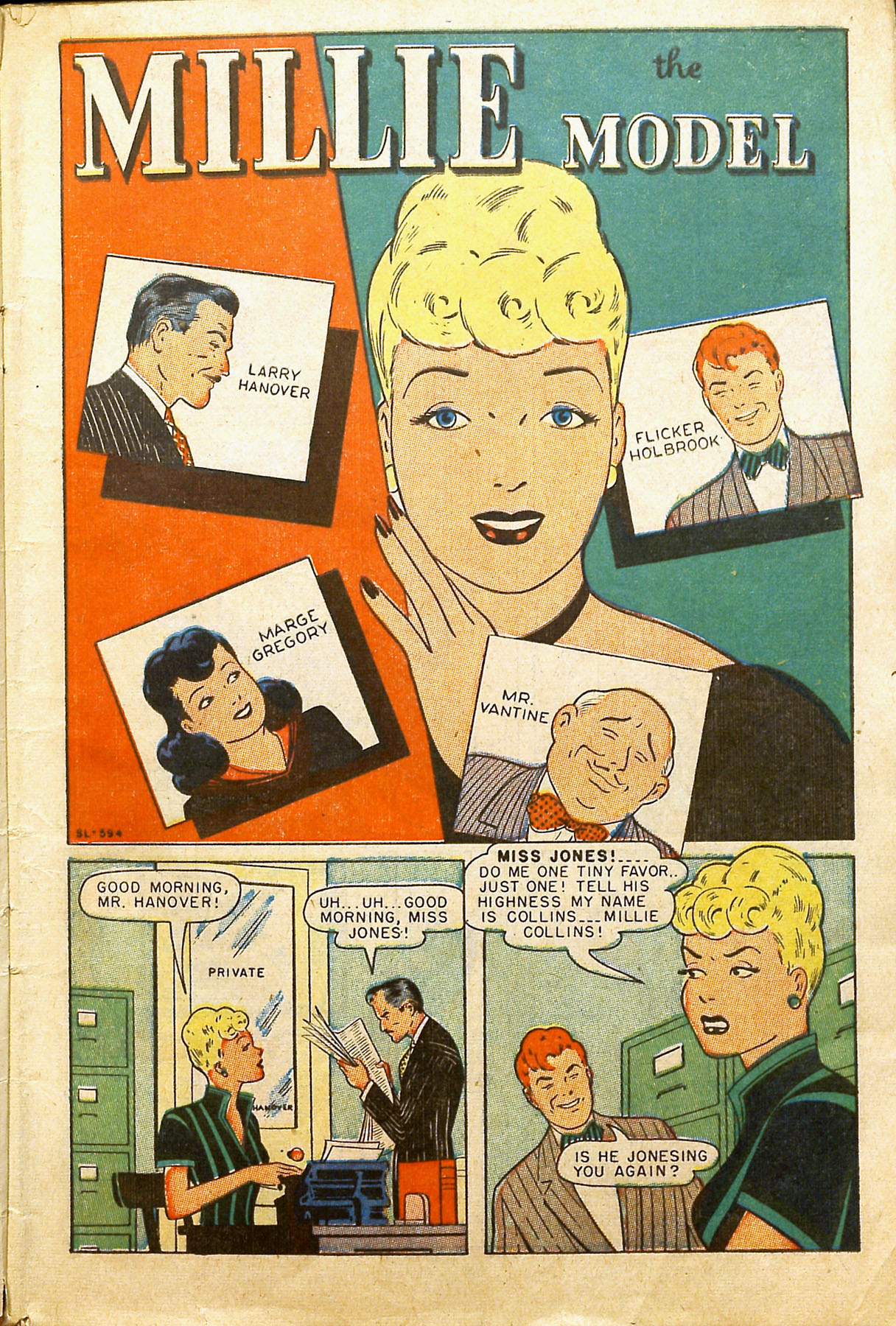 Read online Millie the Model comic -  Issue #2 - 3