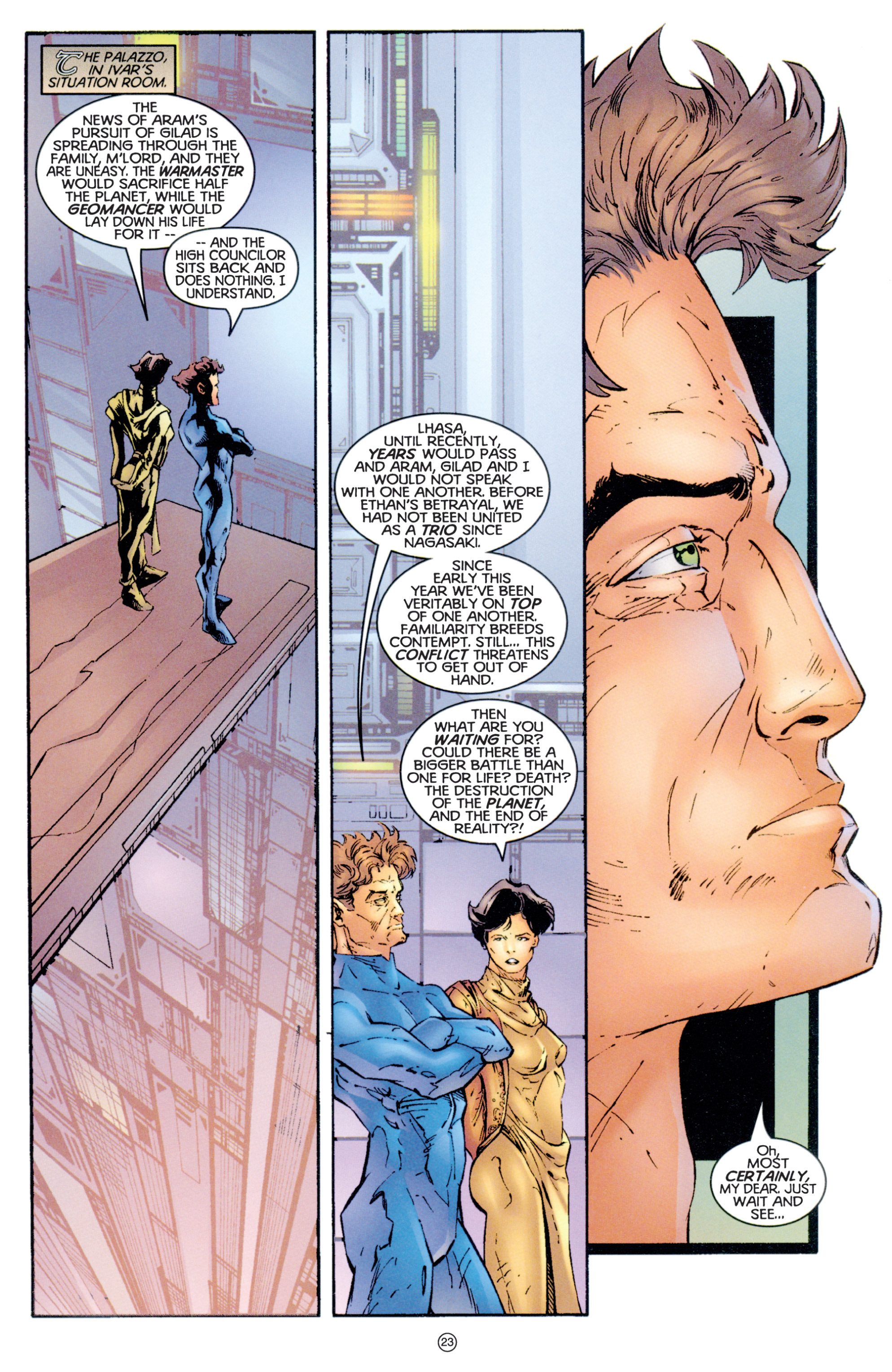 Read online Eternal Warriors comic -  Issue # Issue Archer & Armstrong - 24