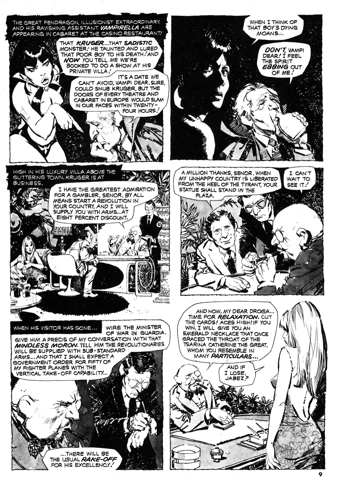 Read online Vampirella (1969) comic -  Issue #32 - 9