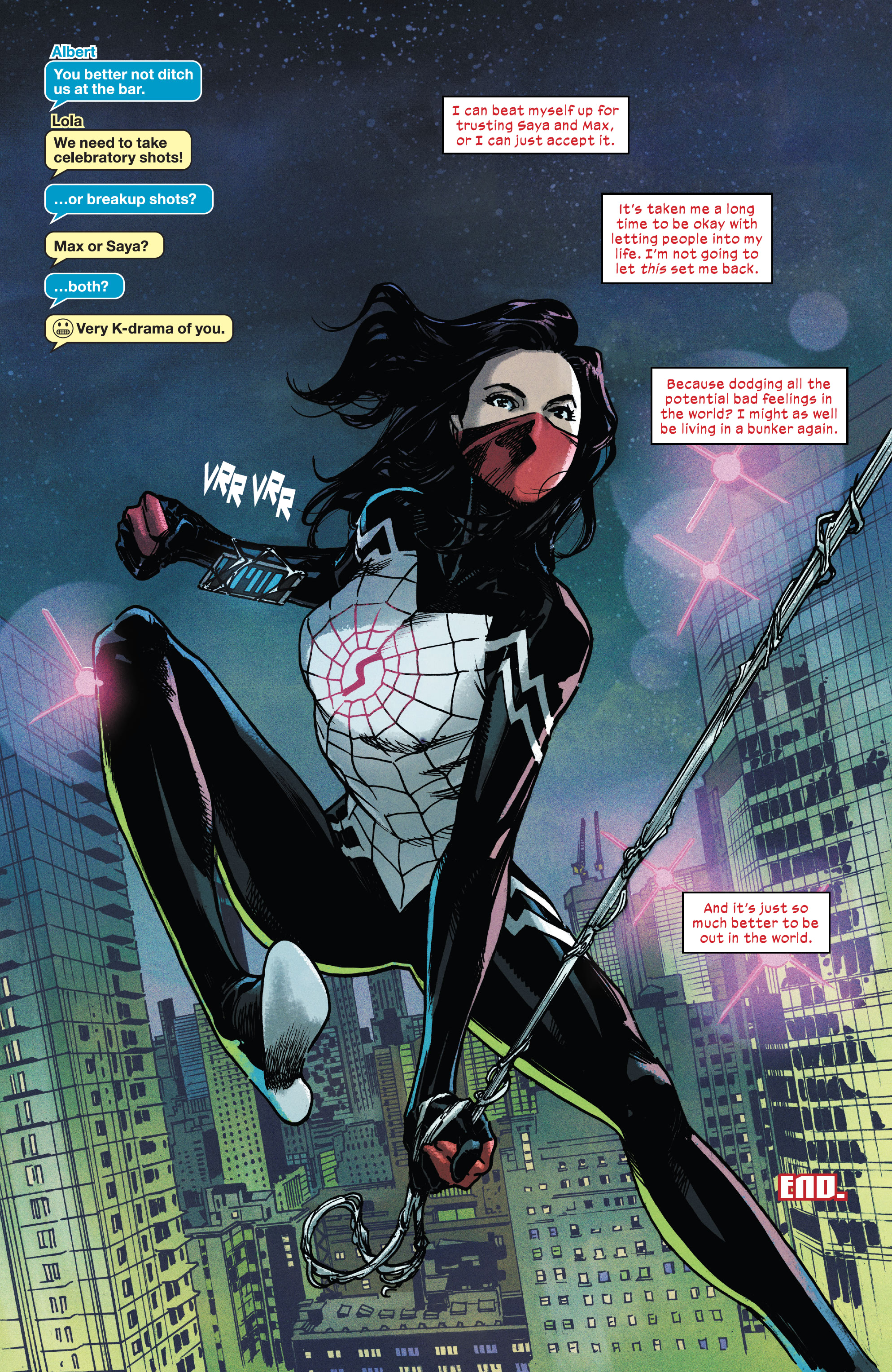 Read online Silk (2021) comic -  Issue #5 - 22
