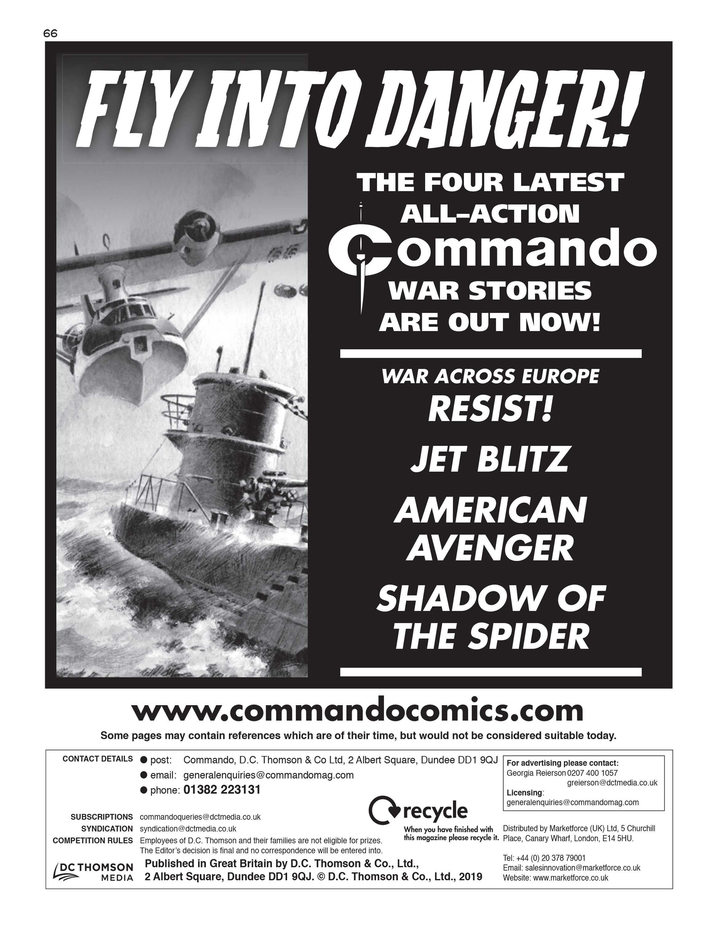 Read online Commando: For Action and Adventure comic -  Issue #5208 - 65