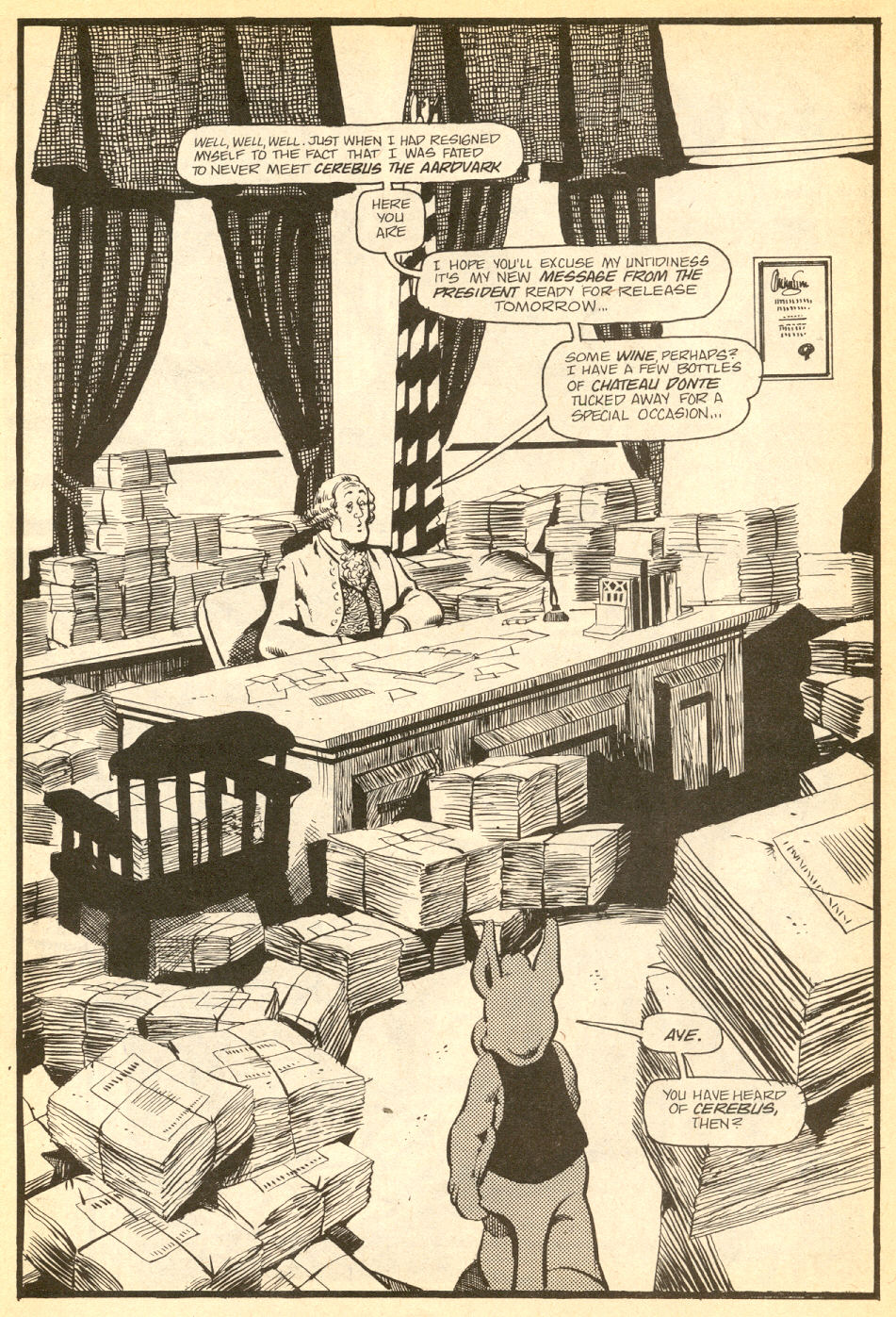 Read online Cerebus comic -  Issue #21 - 10