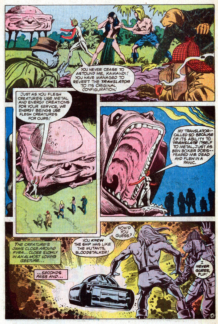 Read online Kamandi, The Last Boy On Earth comic -  Issue #56 - 16