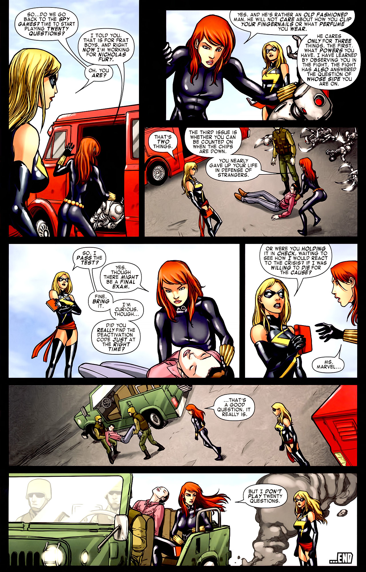 Read online Black Widow & The Marvel Girls comic -  Issue #3 - 24