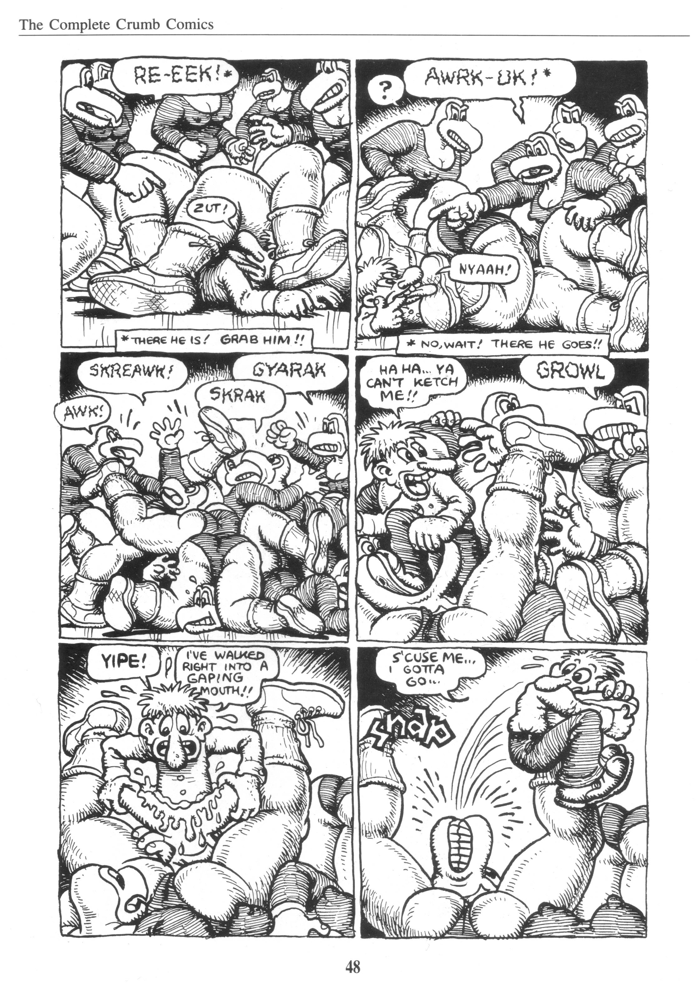 Read online The Complete Crumb Comics comic -  Issue # TPB 8 - 56