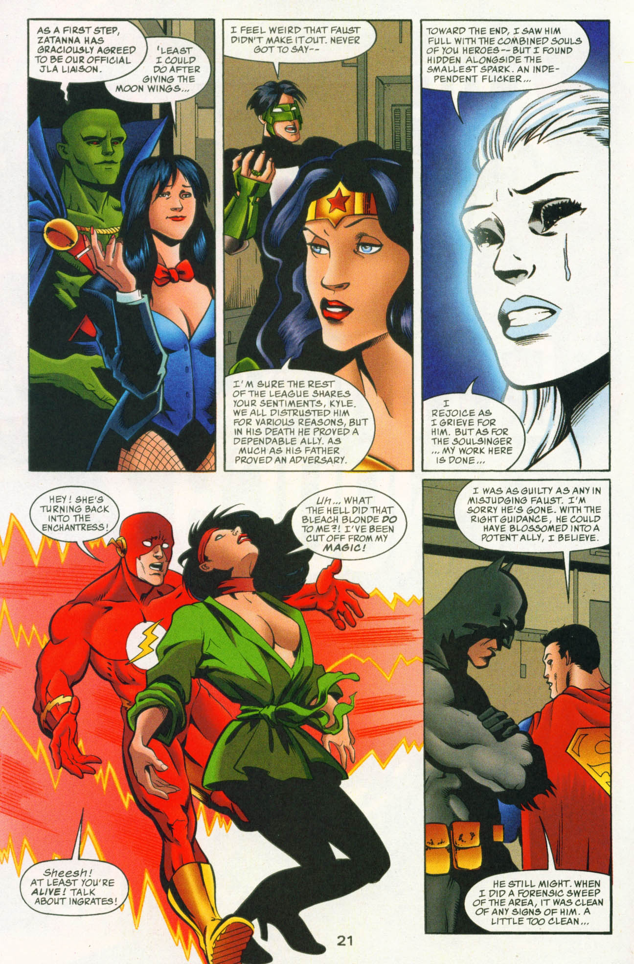 Read online JLA: Black Baptism comic -  Issue #4 - 23