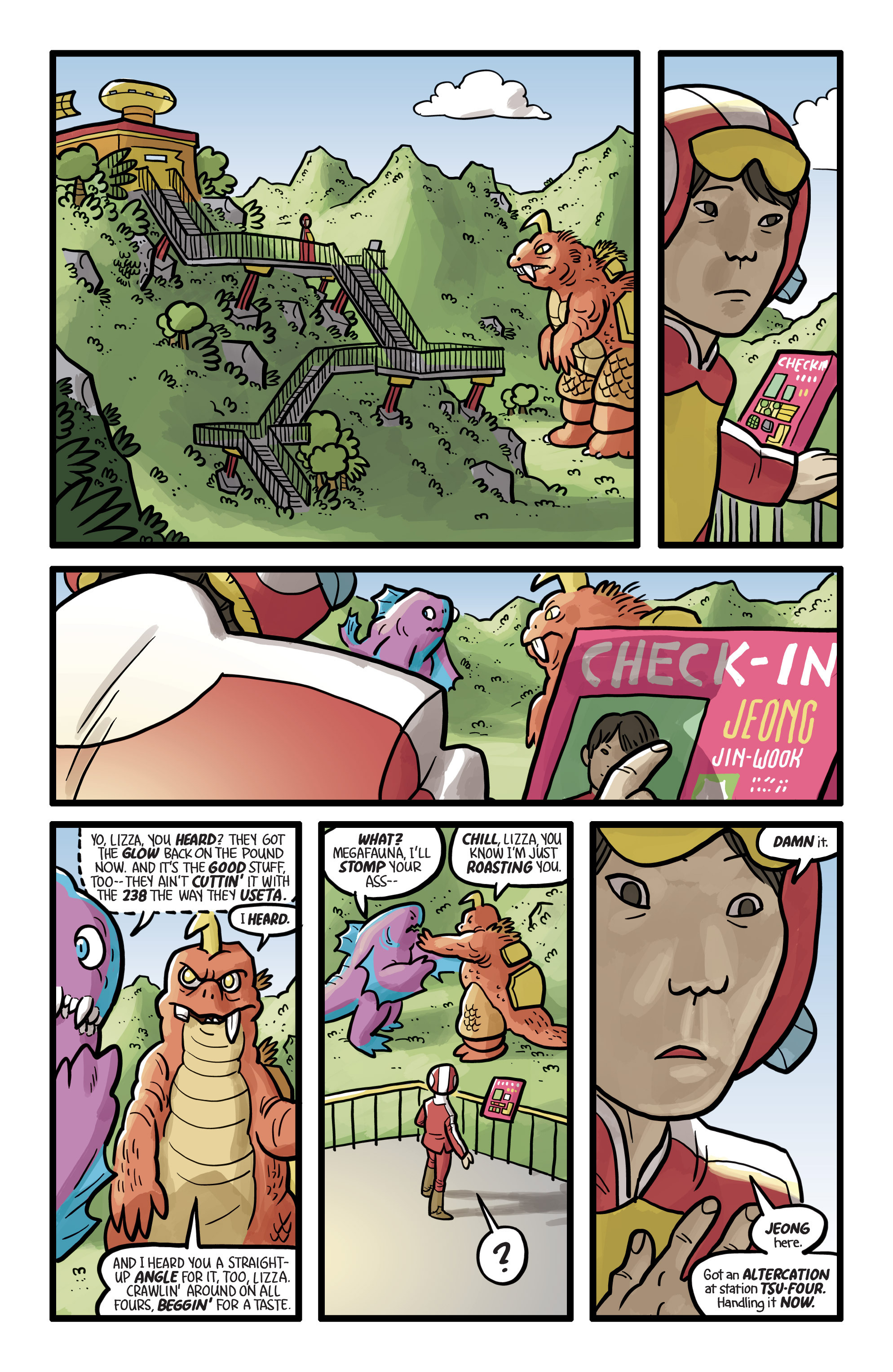 Read online Kaijumax comic -  Issue #4 - 15
