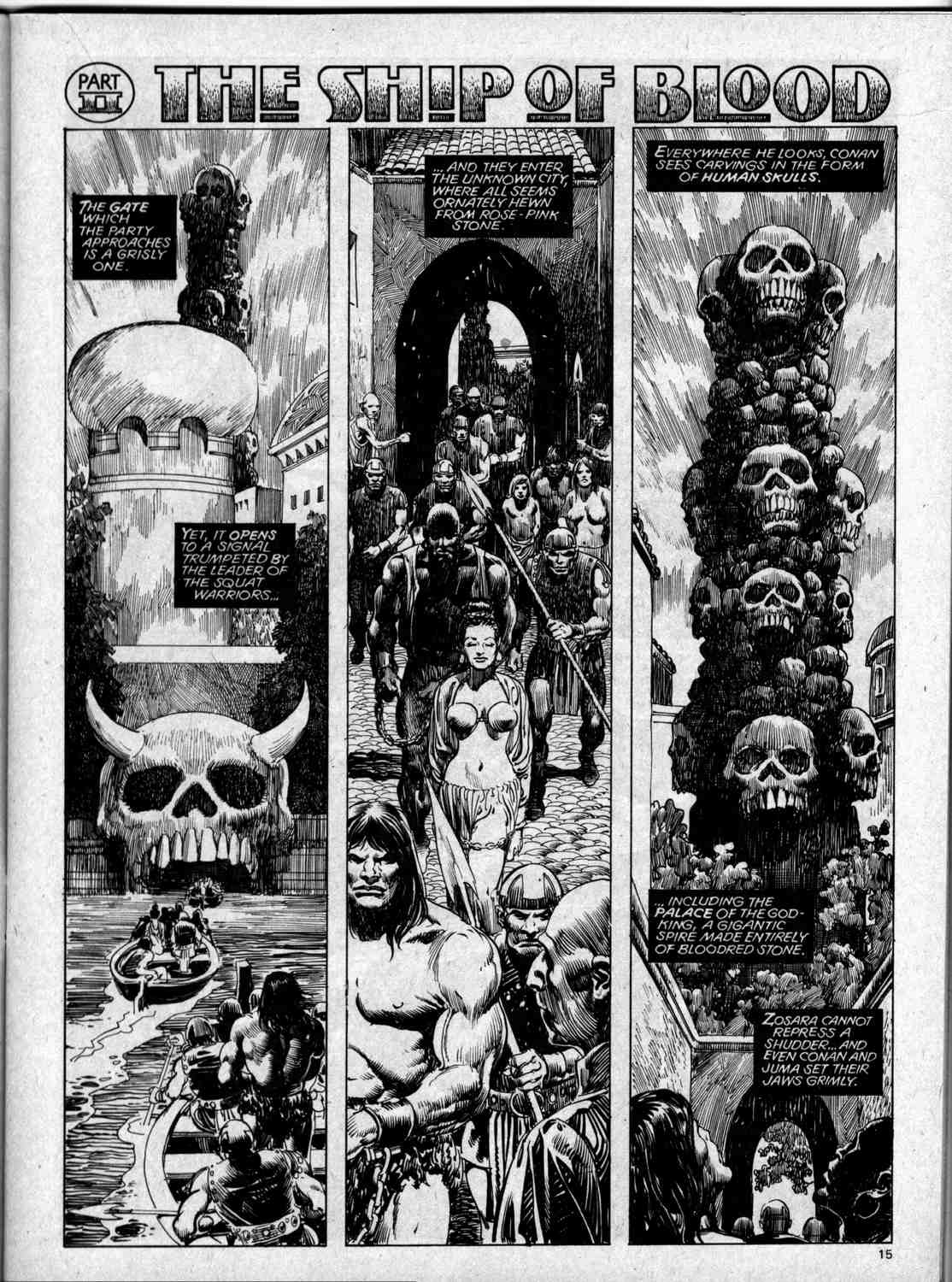 Read online The Savage Sword Of Conan comic -  Issue #59 - 15