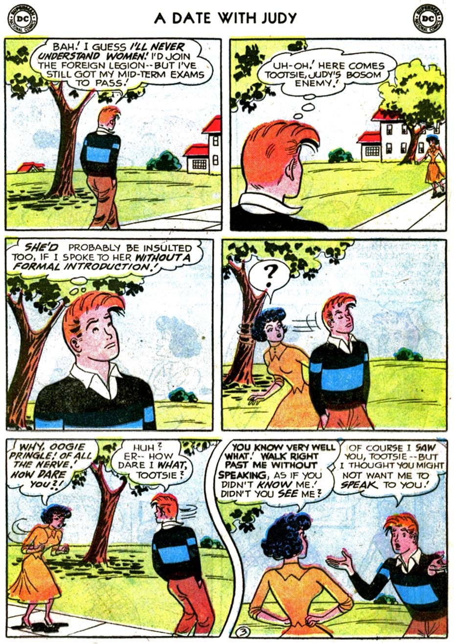 Read online A Date with Judy comic -  Issue #56 - 13