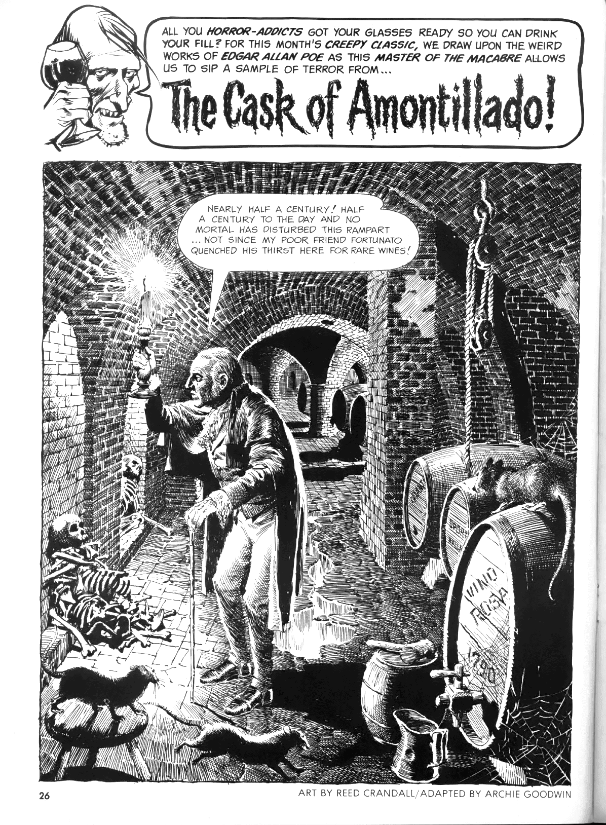 Read online Creepy (1964) comic -  Issue #6 - 26