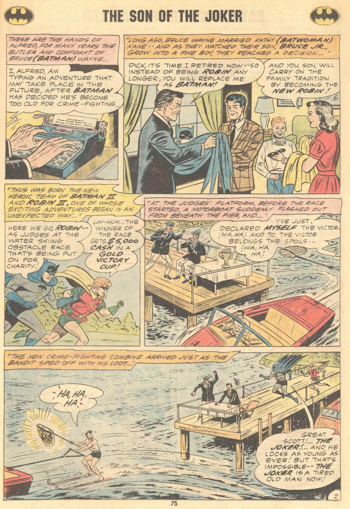 Read online Batman (1940) comic -  Issue #254 - 75