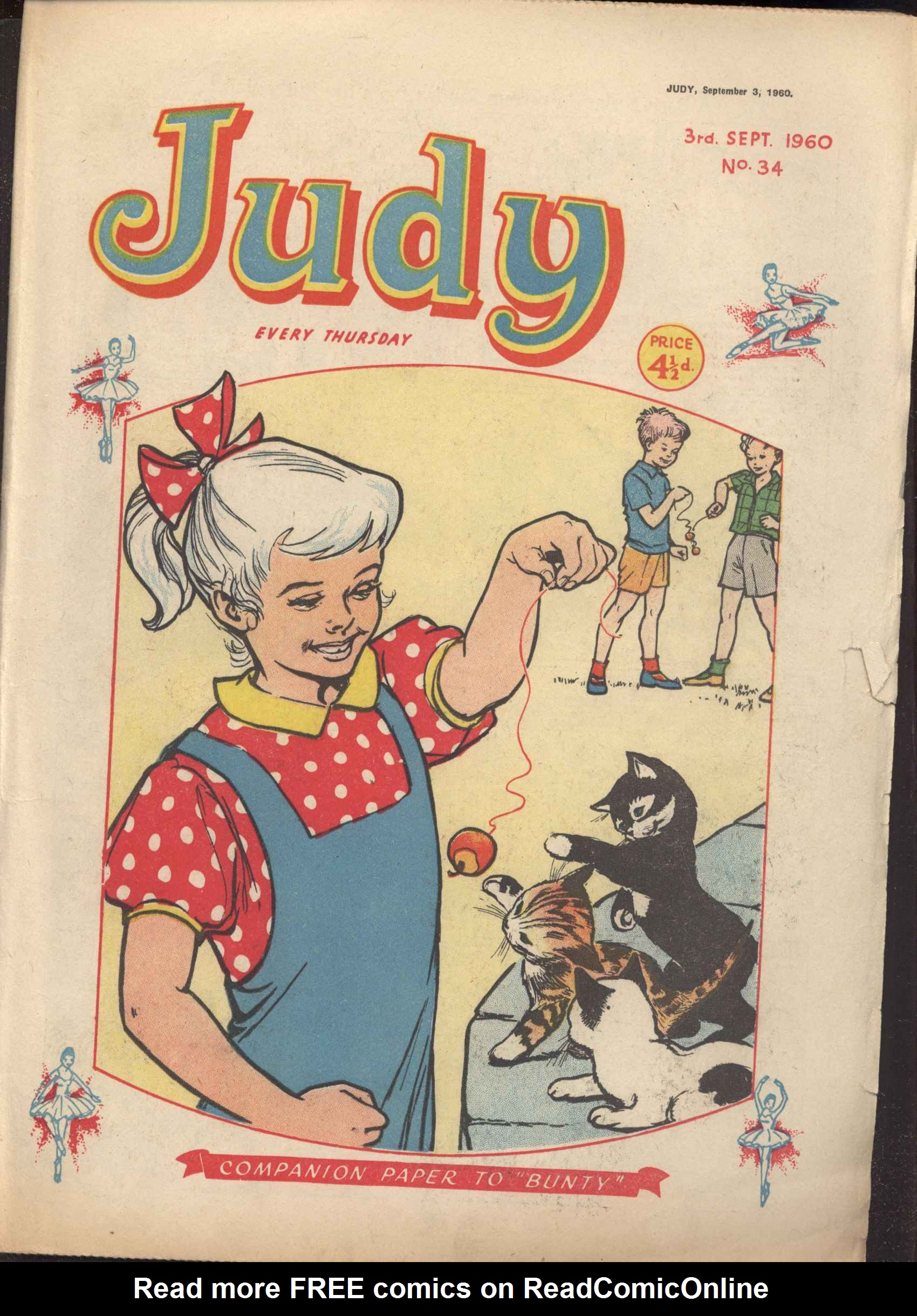 Read online Judy comic -  Issue #34 - 1