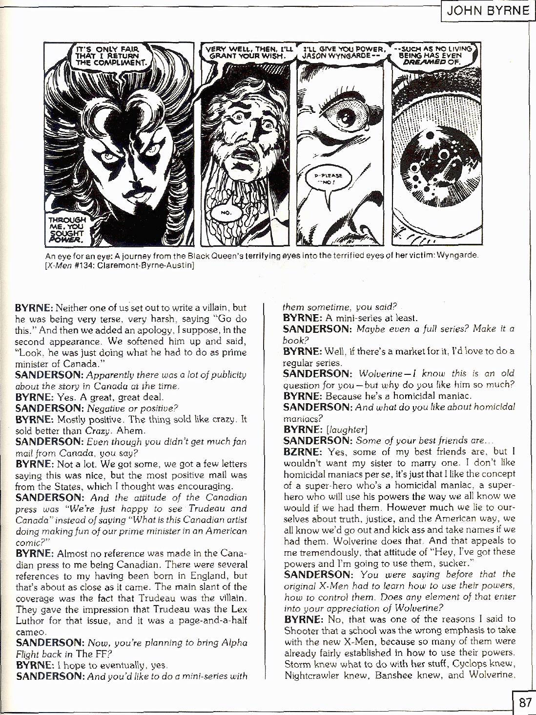 Read online The X-Men Companion comic -  Issue #2 - 87