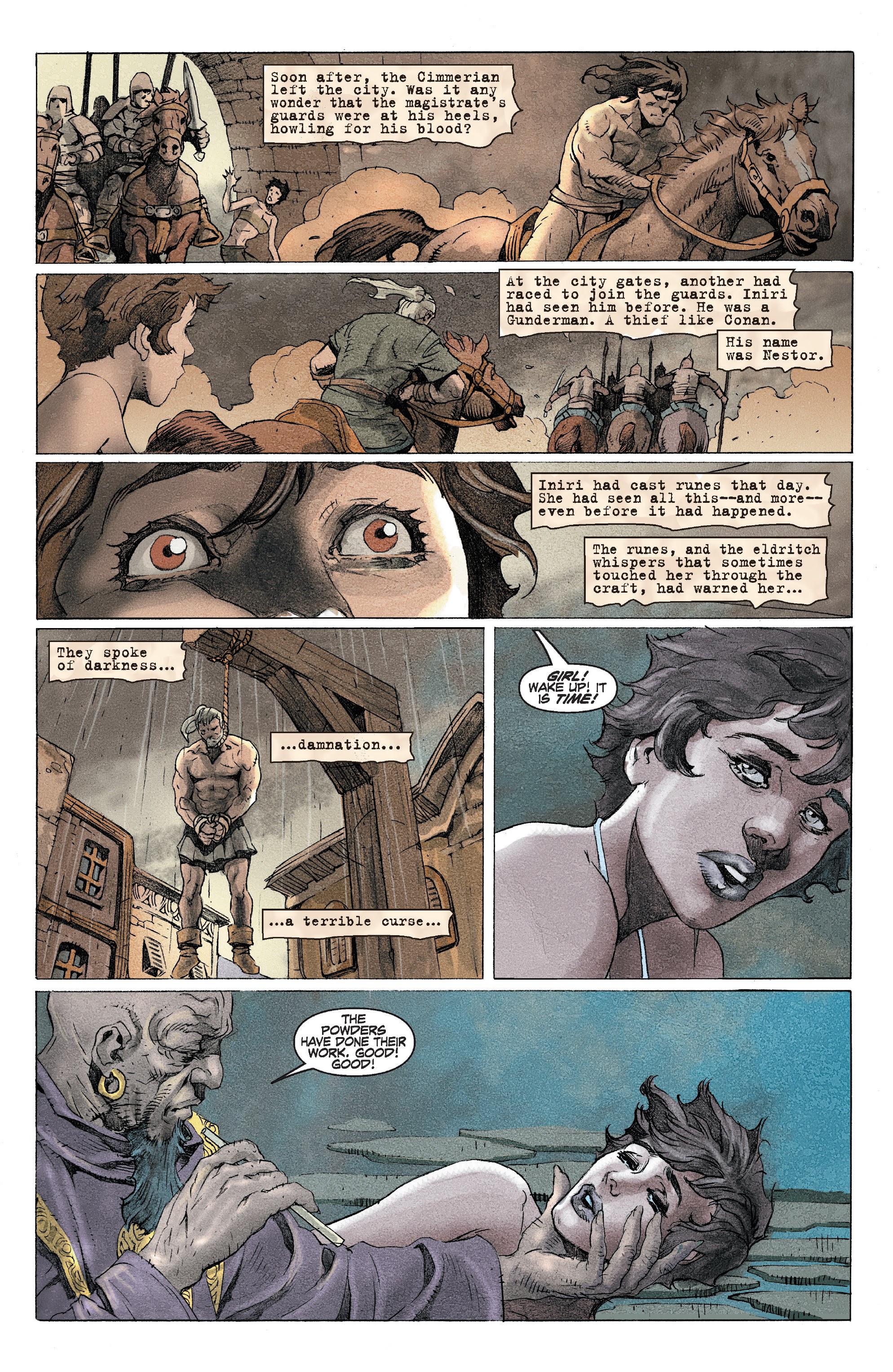 Read online Conan Chronicles Epic Collection comic -  Issue # TPB Return to Cimmeria (Part 3) - 39