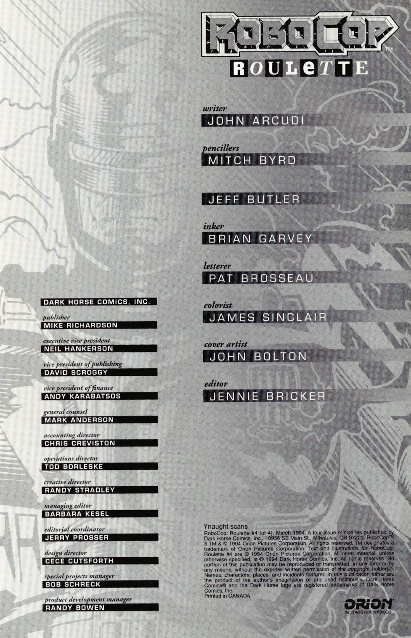 Read online Robocop: Roulette comic -  Issue #4 - 2