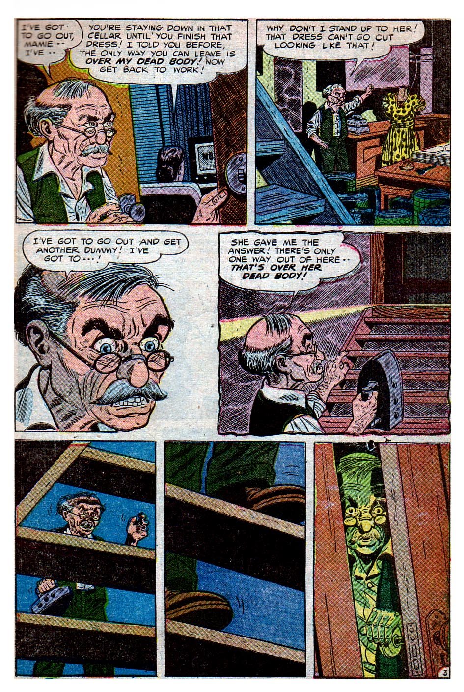 Read online Weird Mysteries (1952) comic -  Issue #3 - 4