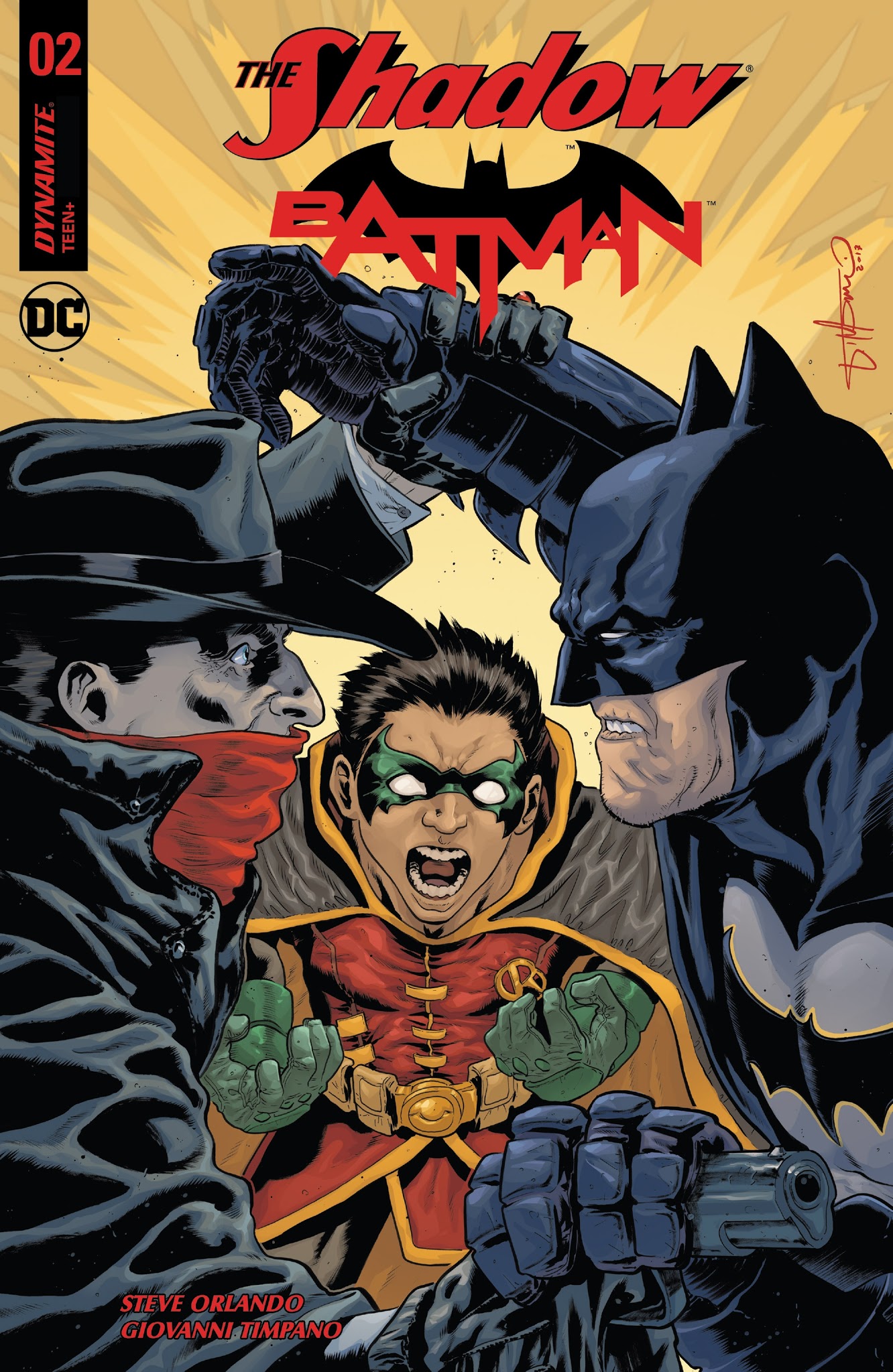 Read online The Shadow/Batman comic -  Issue #2 - 5