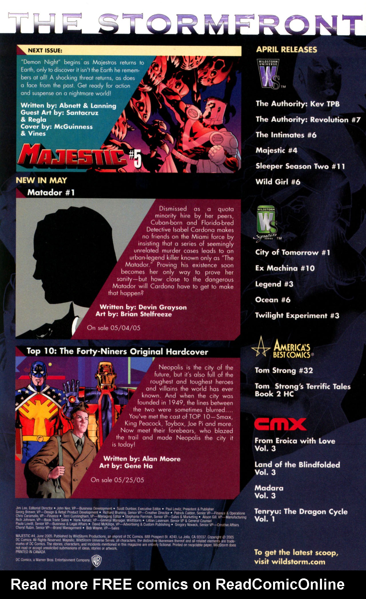 Read online Majestic (2005) comic -  Issue #4 - 24