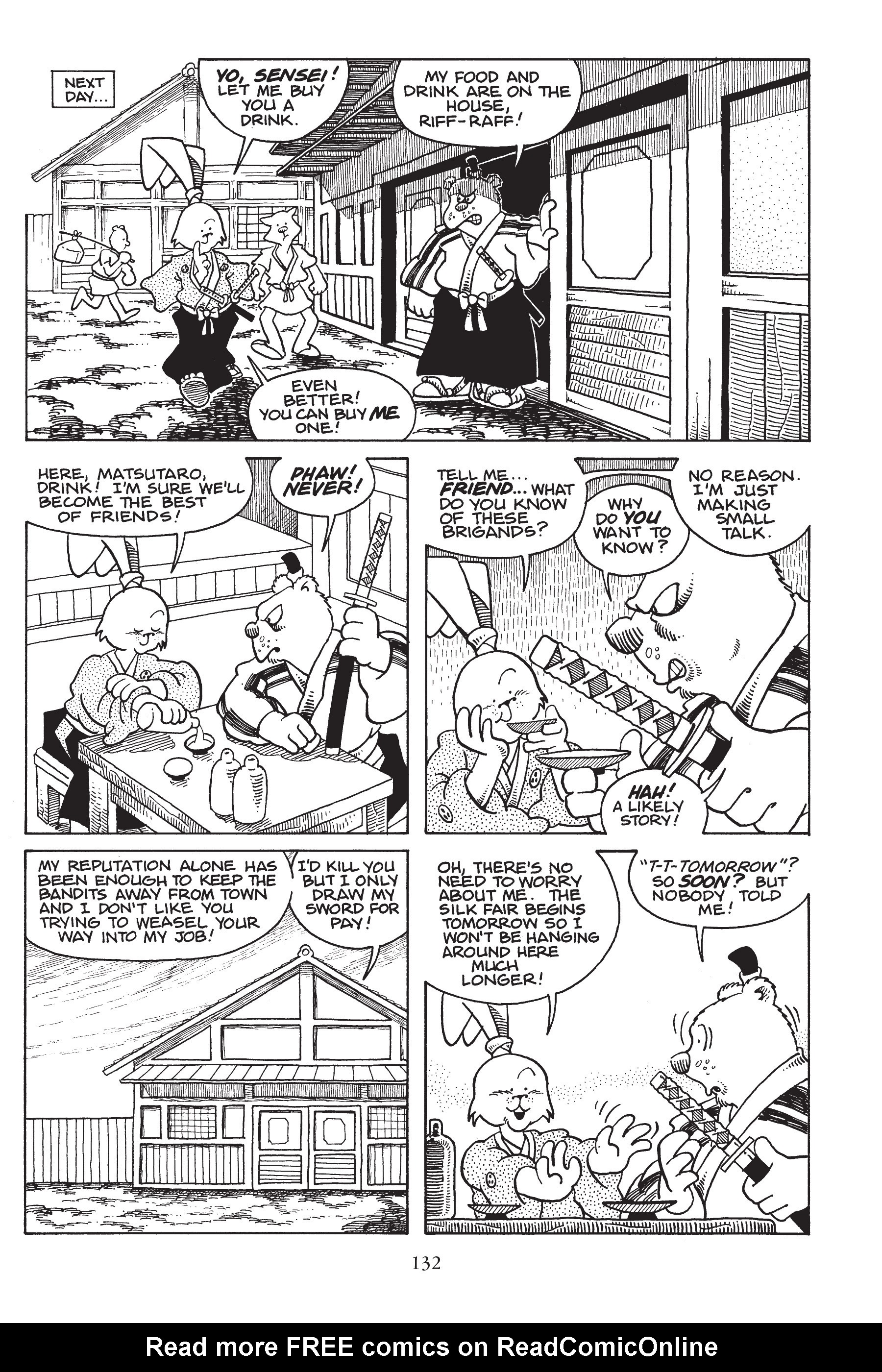 Read online Usagi Yojimbo (1987) comic -  Issue # _TPB 2 - 132