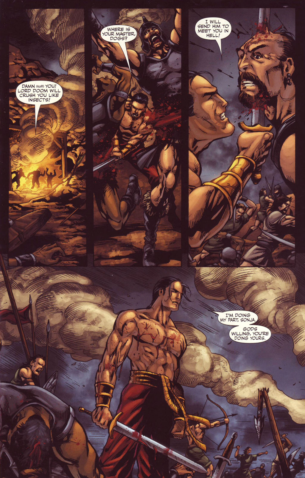 Read online Red Sonja vs. Thulsa Doom comic -  Issue #4 - 15