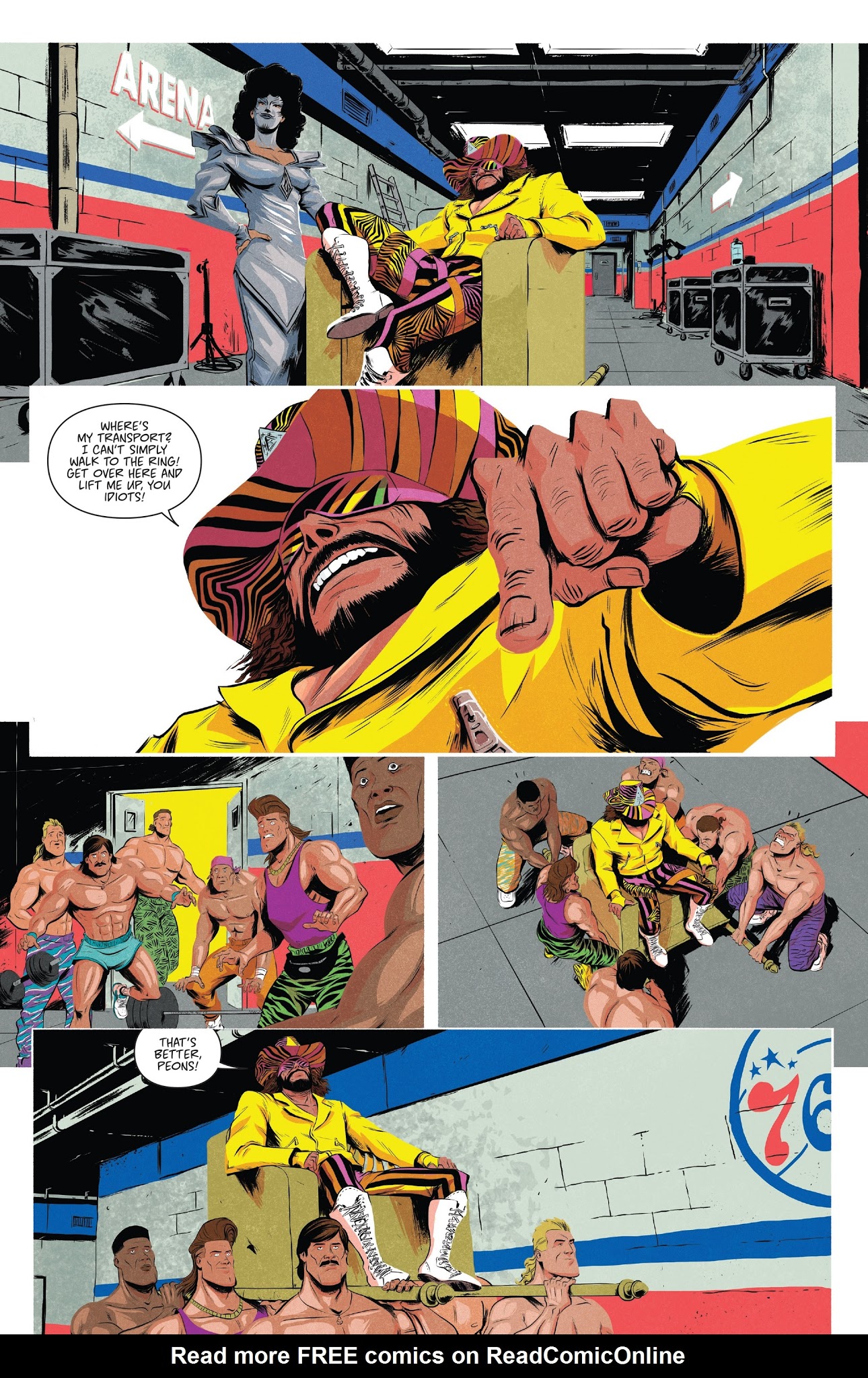 Read online WWE: Summerslam 2017 Special comic -  Issue # Full - 6