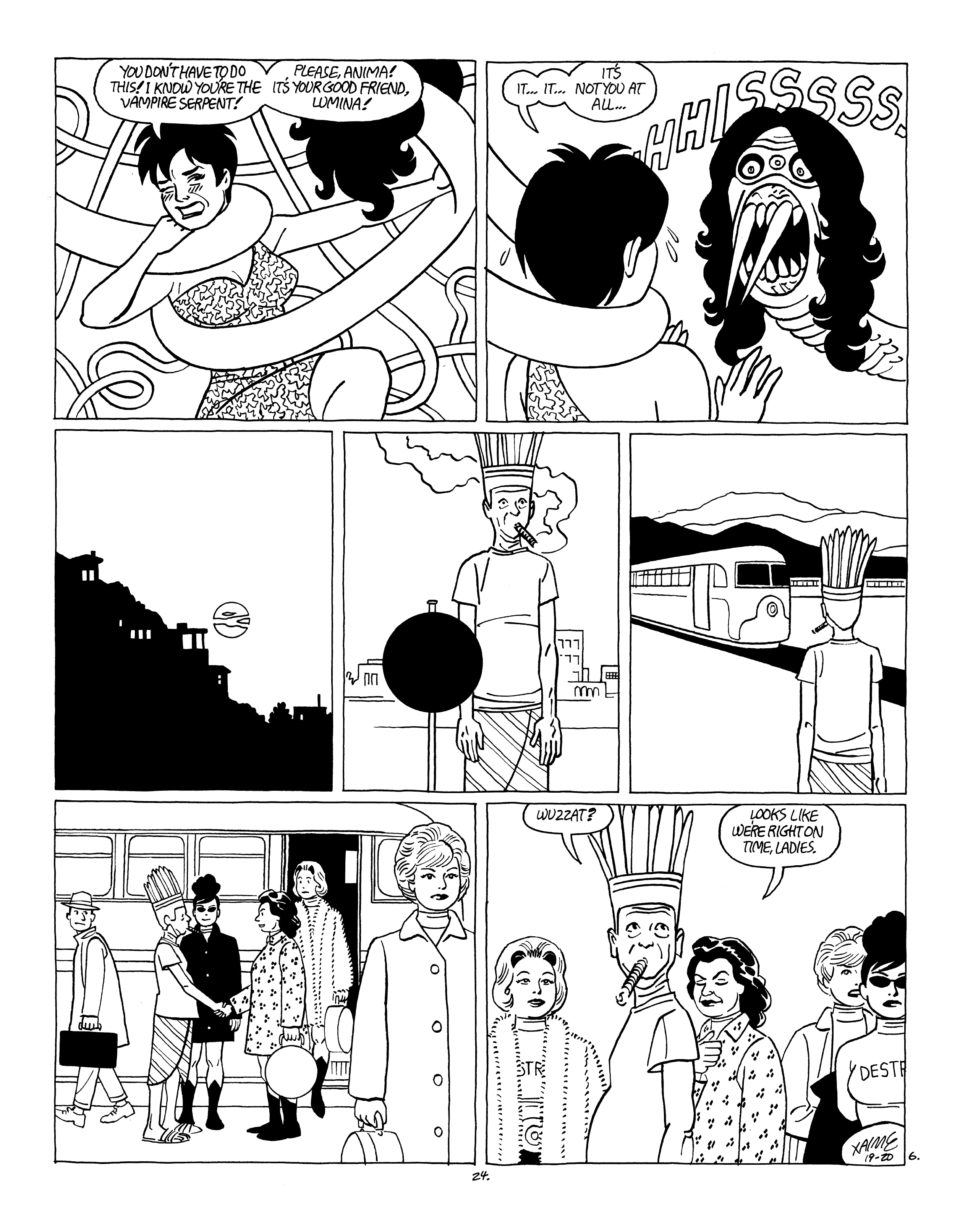Read online Love and Rockets (2016) comic -  Issue #8 - 26