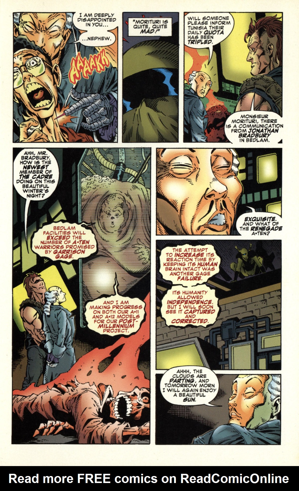 Read online The Man Called A-X comic -  Issue #4 - 5