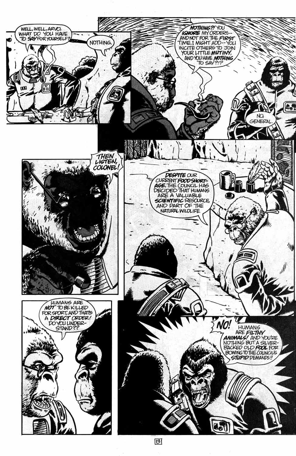 Read online Planet of the Apes: The Forbidden Zone comic -  Issue #1 - 15