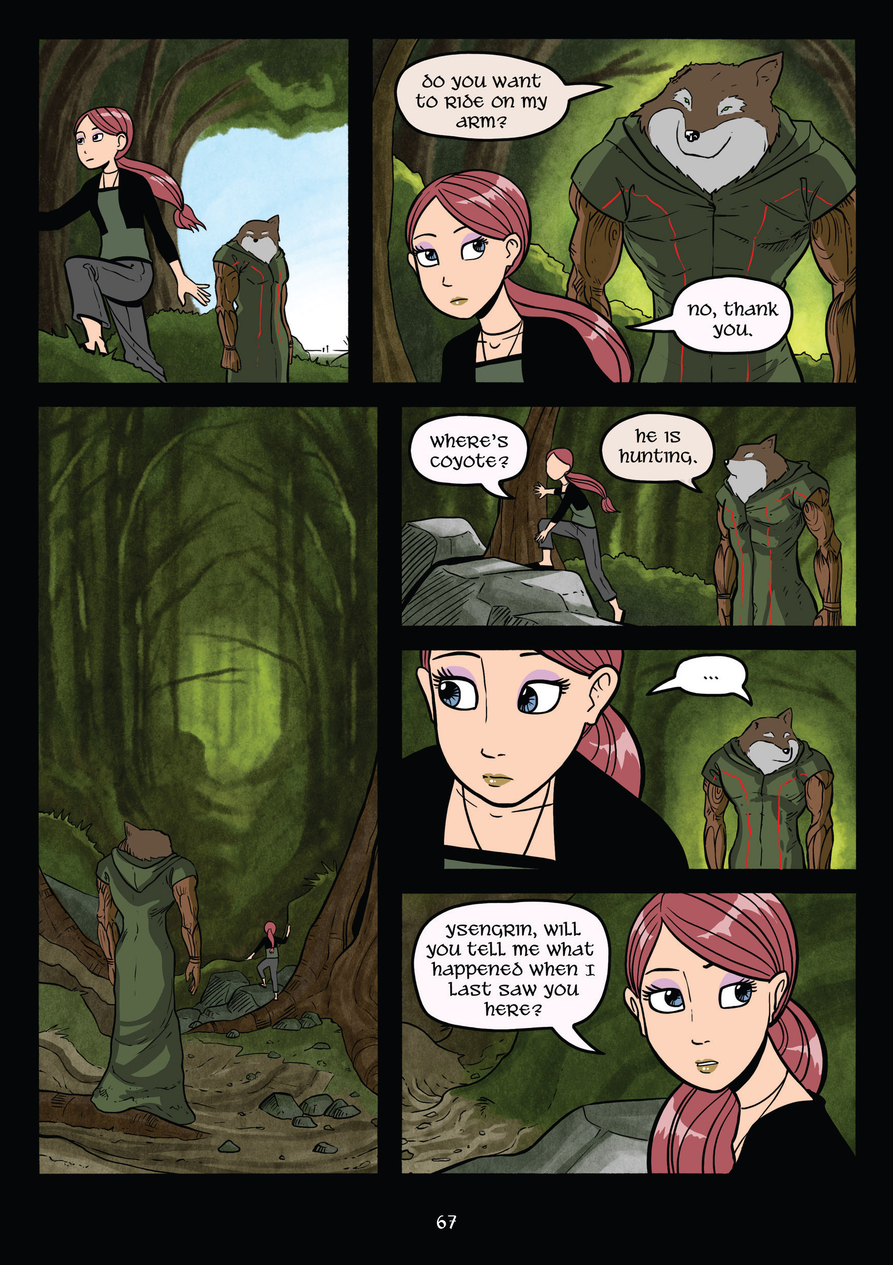 Read online Gunnerkrigg Court comic -  Issue # TPB 5 (Part 1) - 67