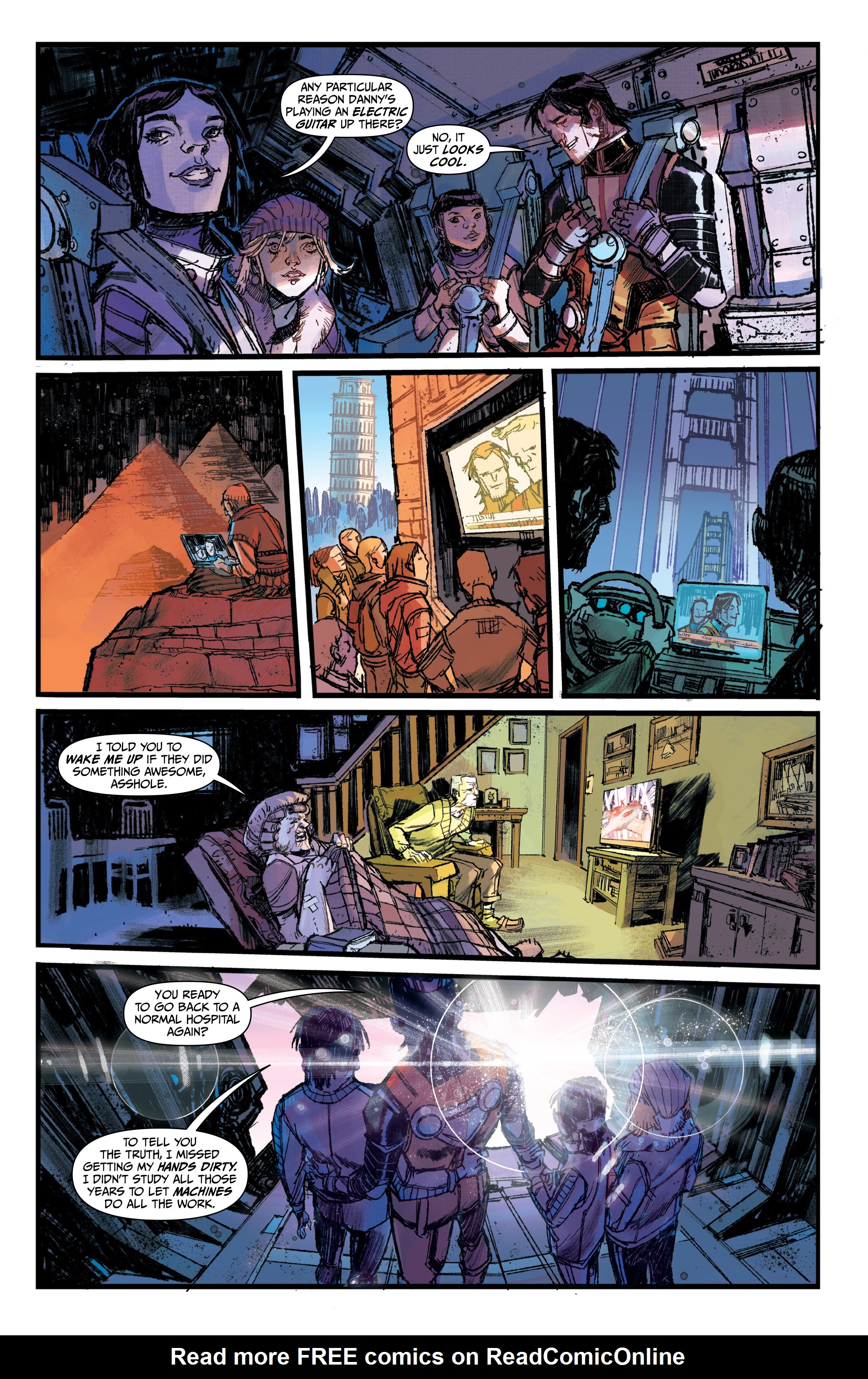 Read online Chrononauts: Futureshock comic -  Issue # _TPB - 115